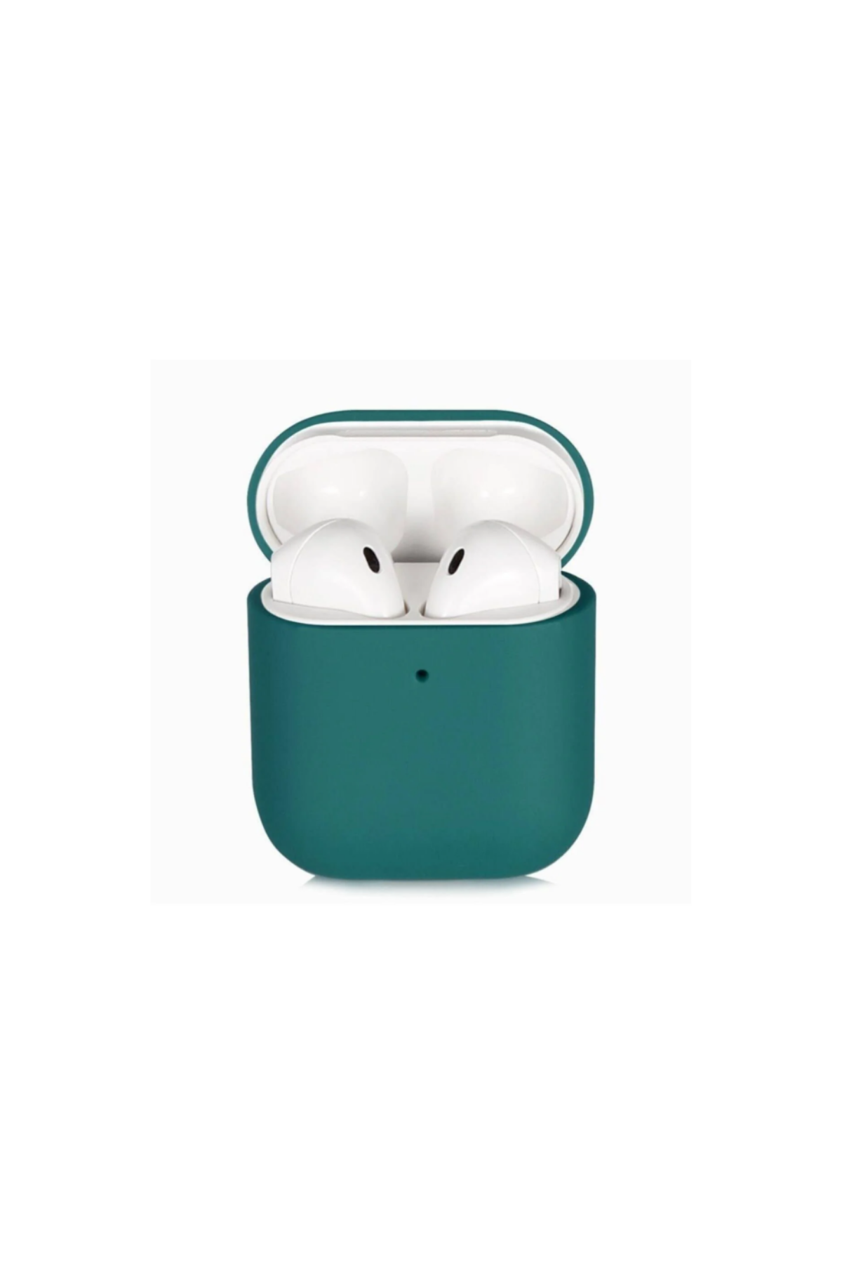 Apple Airpods Ince Ve Esnek Yapılı Kılıf - Yeşil