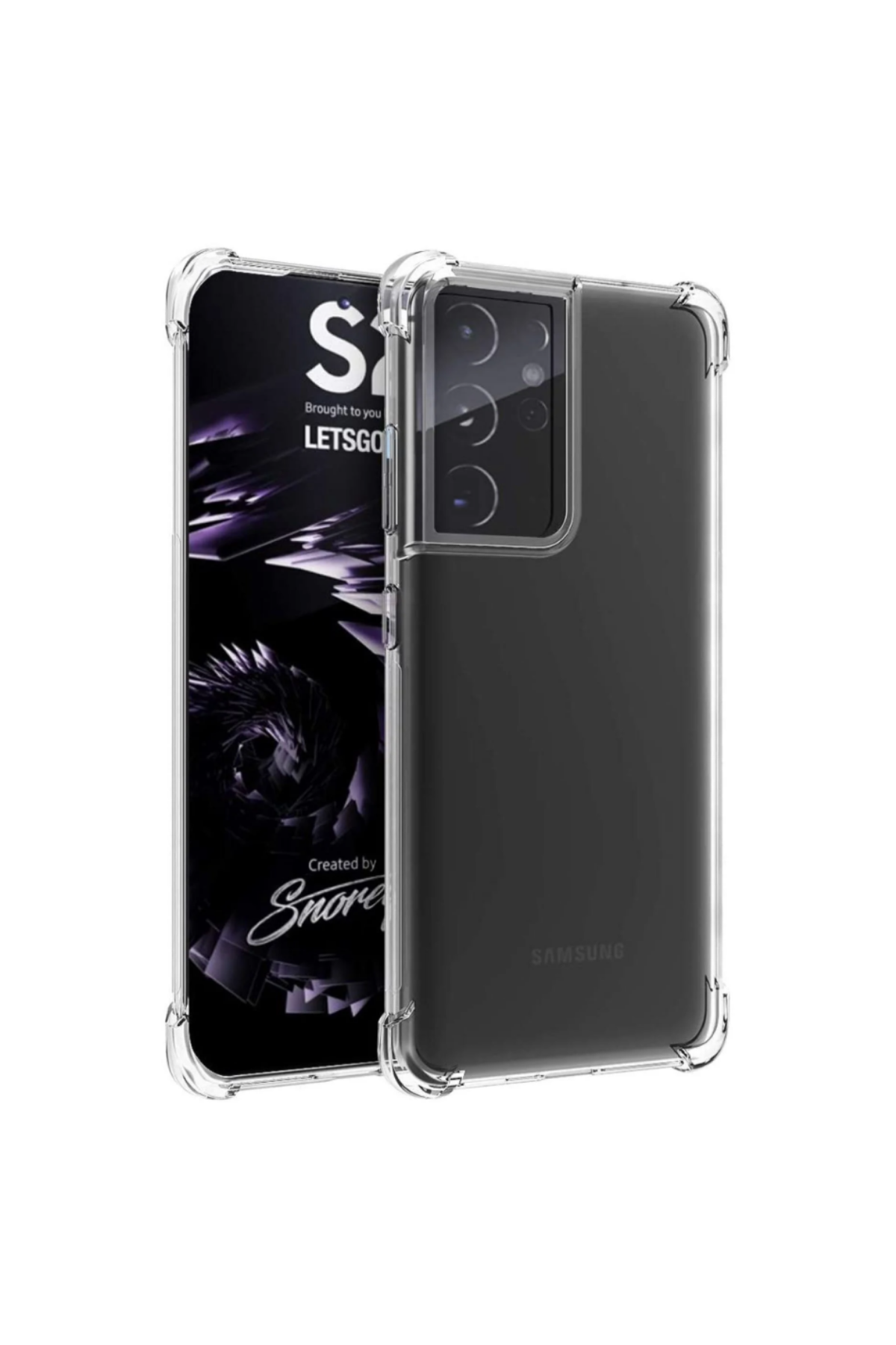 Samsung Galaxy S30 Ultra Kapak Şeffaf Airbag Antishock Köşe Korumalı Silikon Kılıf