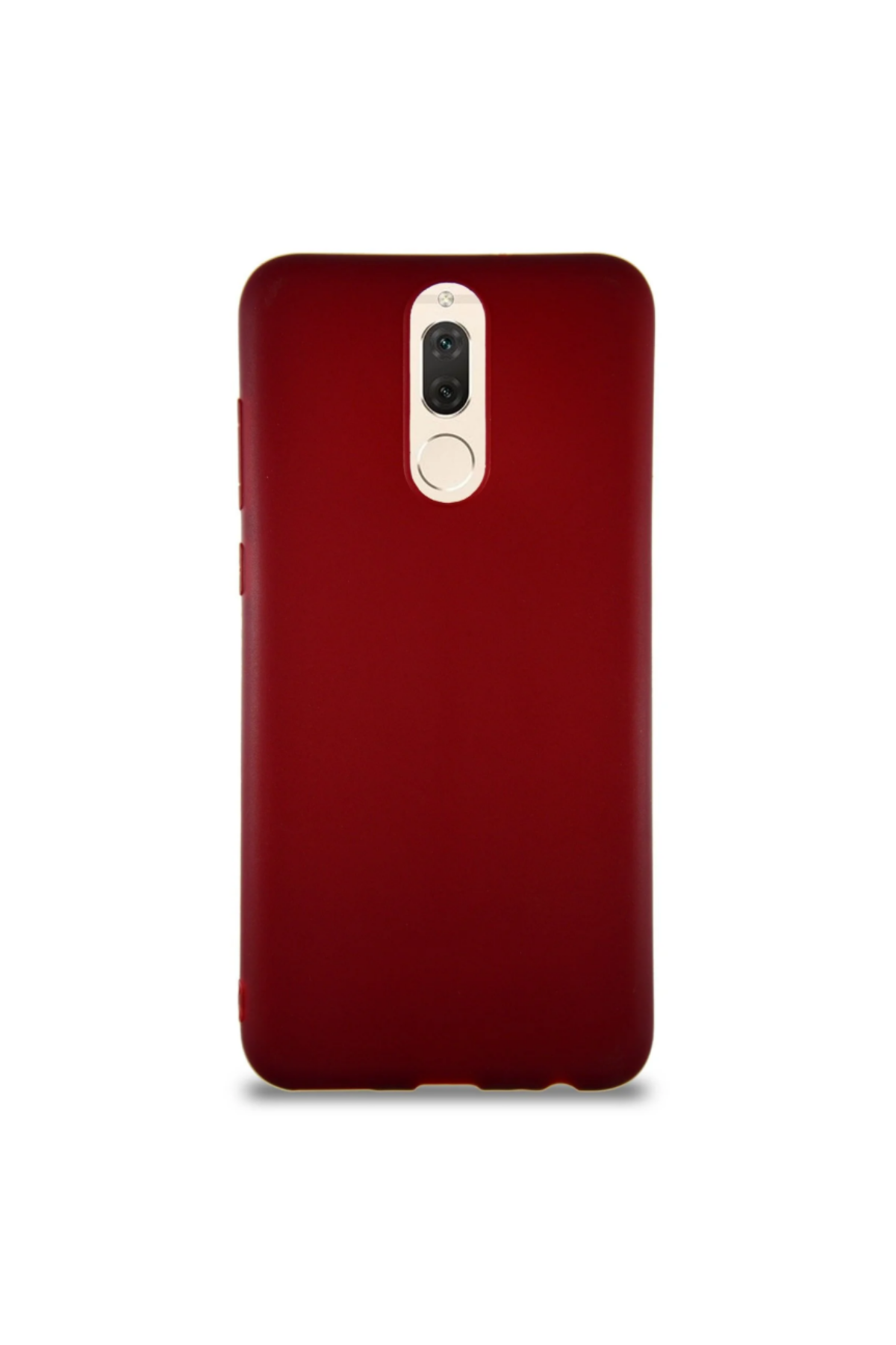 Huawei Mate 10 Lite Soft Premier Renkli Silikon Kapak - Mürdüm