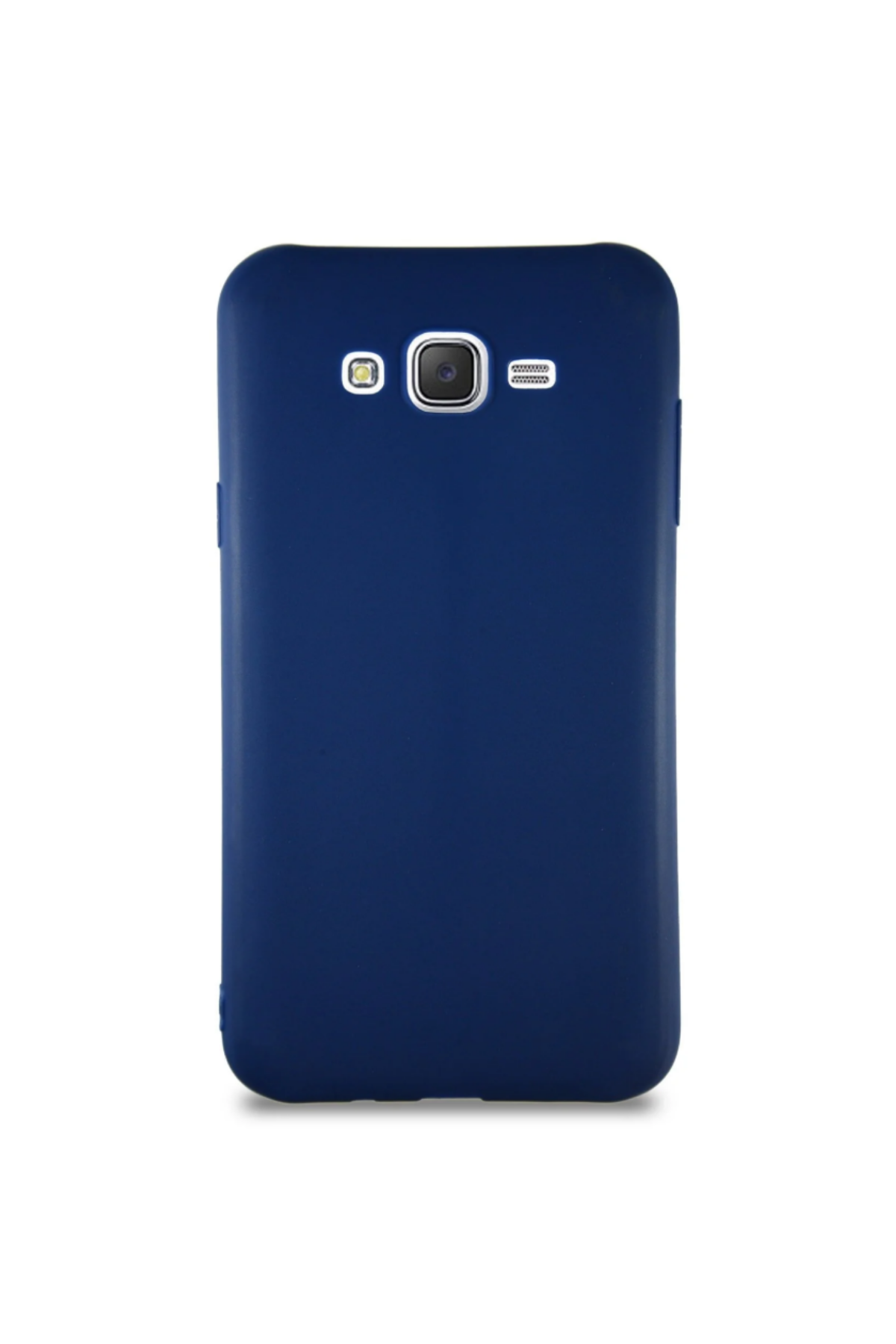 Samsung Galaxy J7 Soft Premier Renkli Silikon Kapak - Lacivert