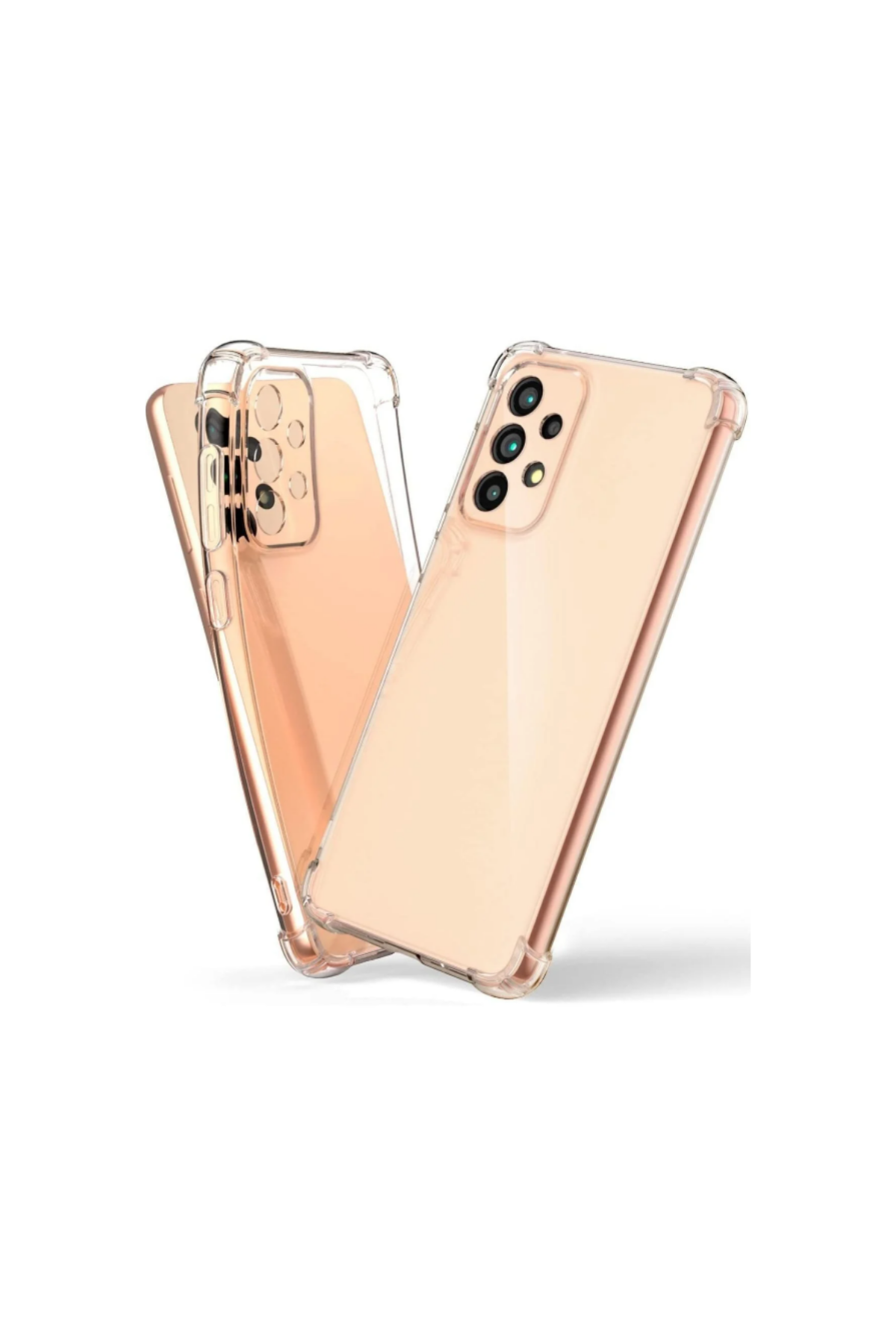 Samsung Galaxy A33 5G Kapak Köşe Korumalı AirBag Antishock Şeffaf Silikon Kılıf