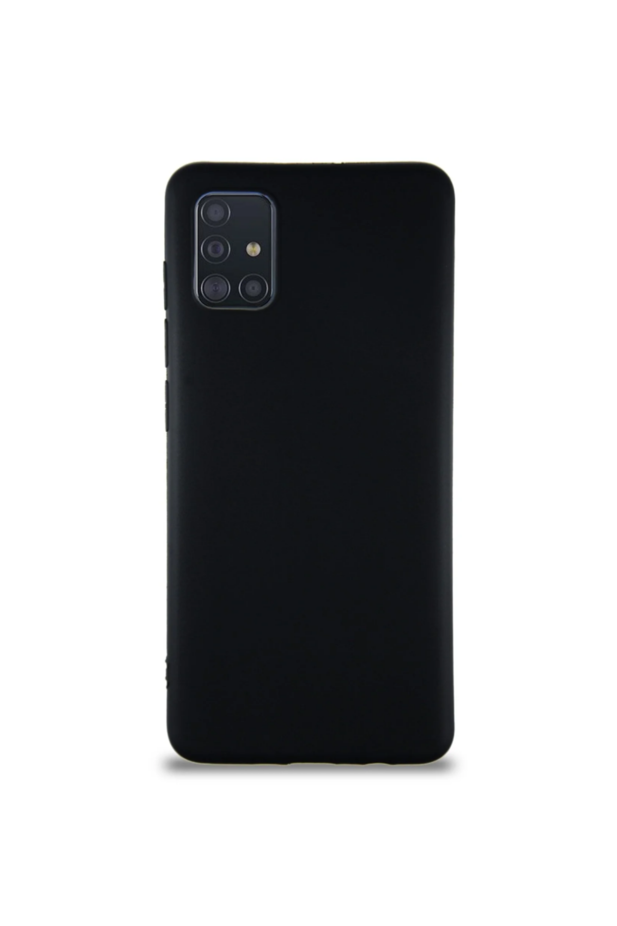 Samsung Galaxy M31S Soft Premier Renkli Silikon Kapak - Siyah