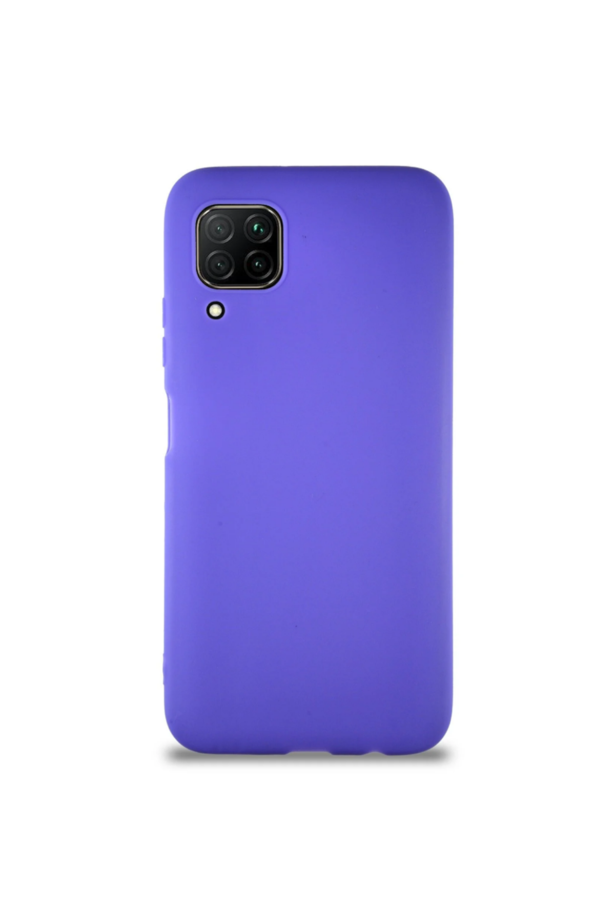 Huawei P40 Lite Soft Premier Renkli Silikon Kapak - Mor