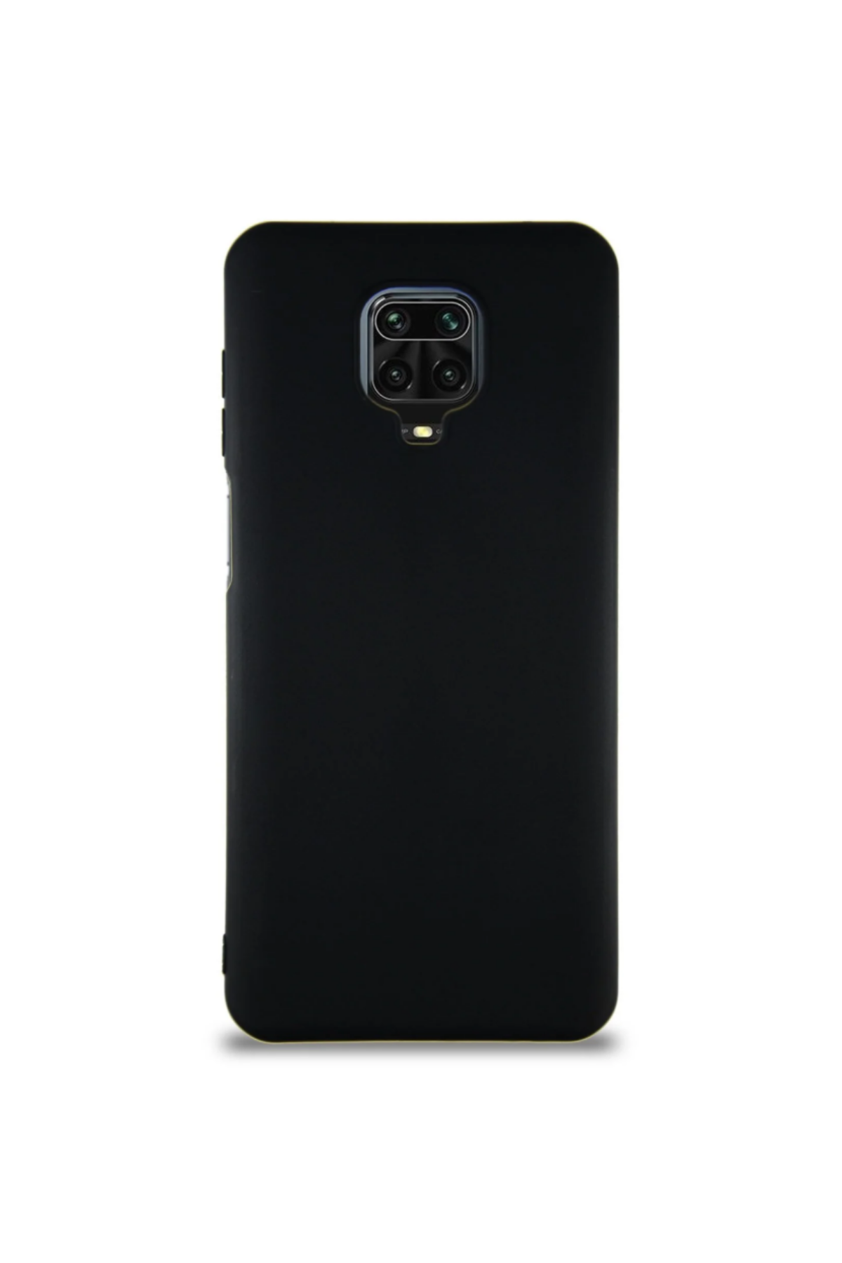 Xiaomi Redmi Note 9 Pro Soft Premier Renkli Silikon Kapak - Siyah