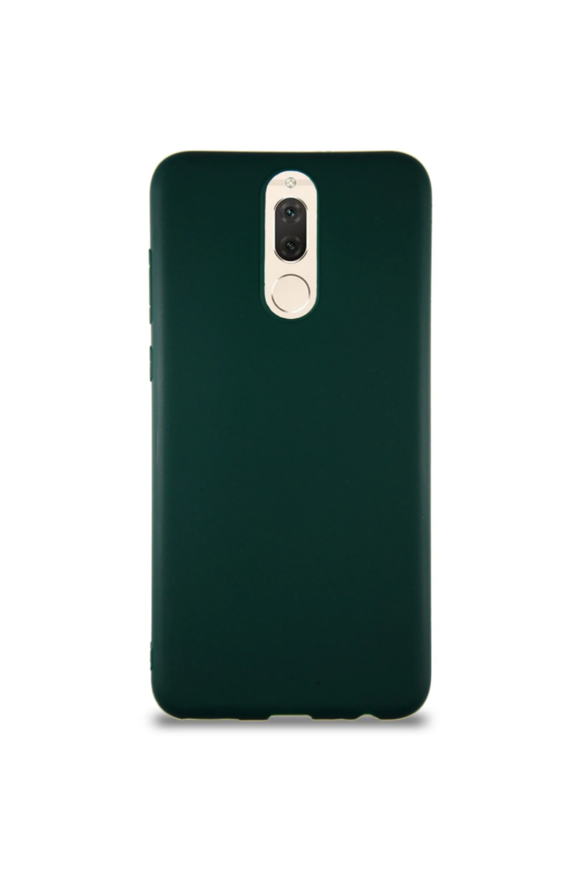 Huawei Mate 10 Lite Soft Premier Renkli Silikon Kapak - Yeşil