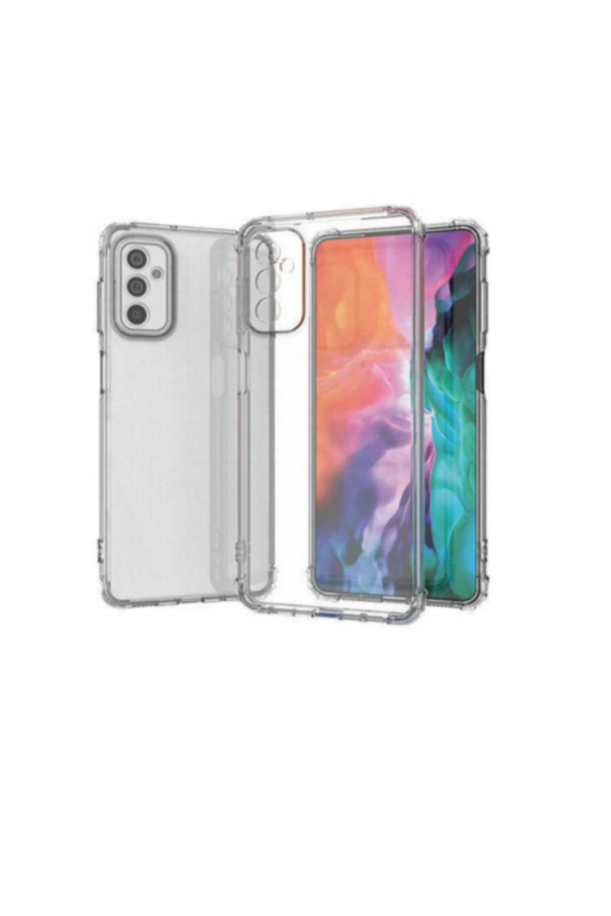 Samsung Galaxy M23 Kapak Şeffaf Airbag Antishock Köşe Korumalı Silikon Kılıf