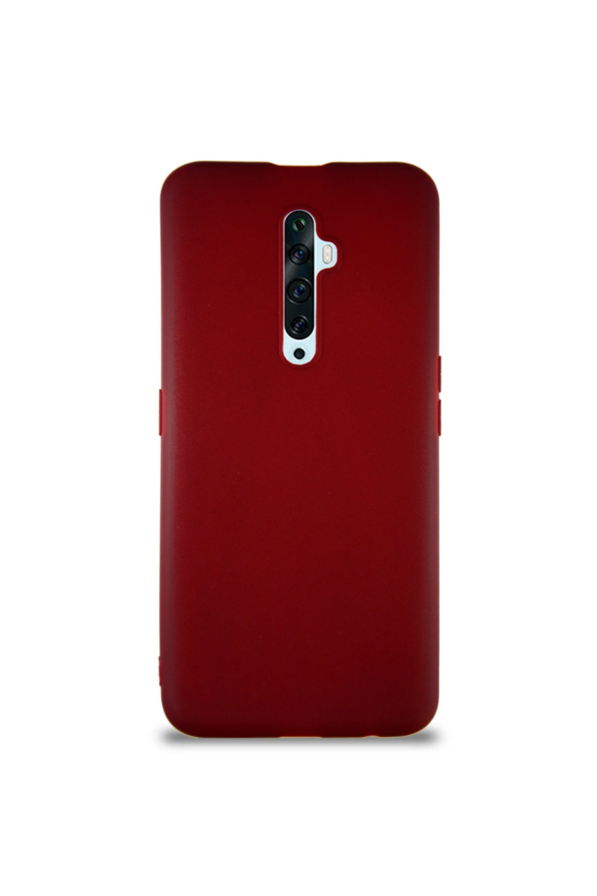 Oppo Reno 2Z Soft Premier Renkli Silikon Kapak - Mürdüm