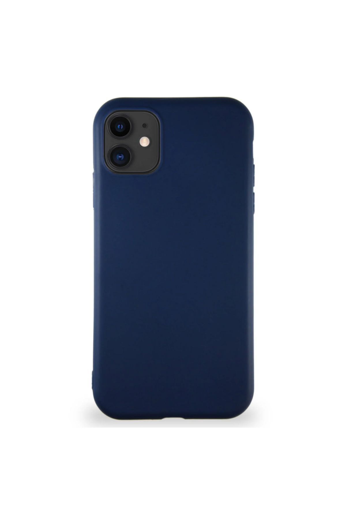 Apple iPhone 11 Soft Premier Renkli Silikon Kapak - Lacivert