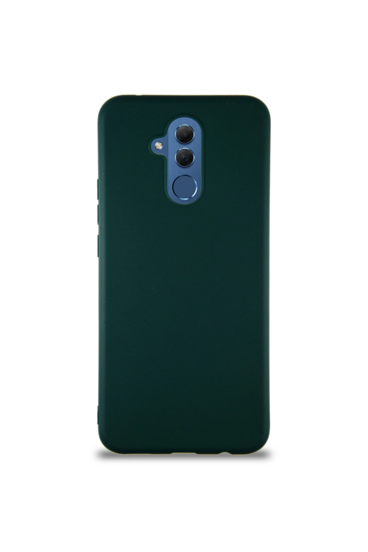 Huawei Mate 20 Lite Soft Premier Renkli Silikon Kapak - Yeşil