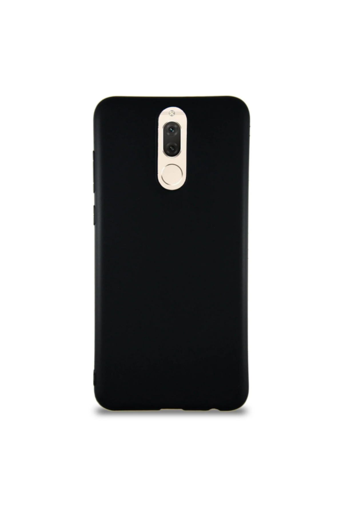 Huawei Mate 10 Lite Soft Premier Renkli Silikon Kapak - Siyah