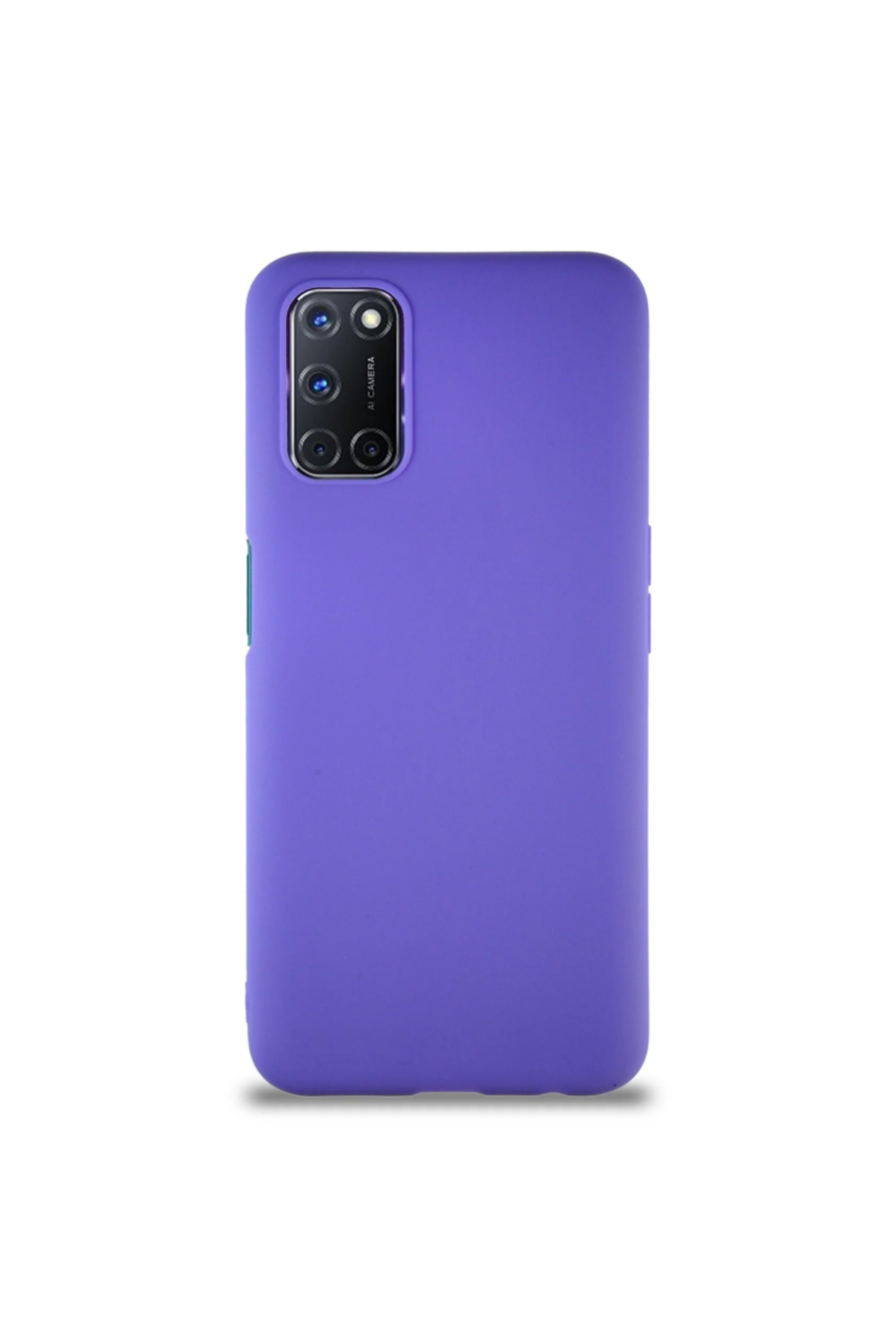 Realme 7 Pro Soft Premier Renkli Silikon Kapak - Mor