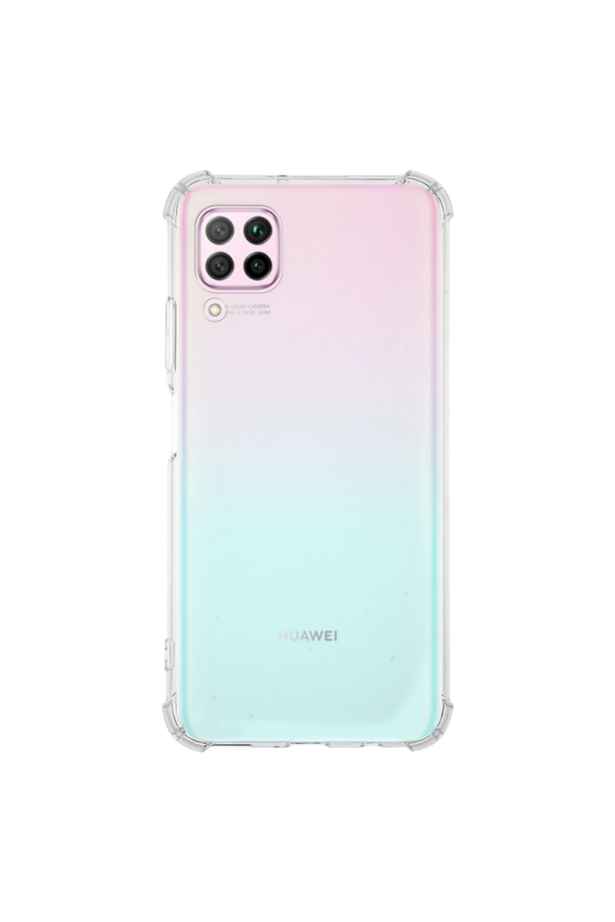 Huawei P40 Lite Kapak Köşe Korumalı AirBag Antishock Şeffaf Silikon Kılıf