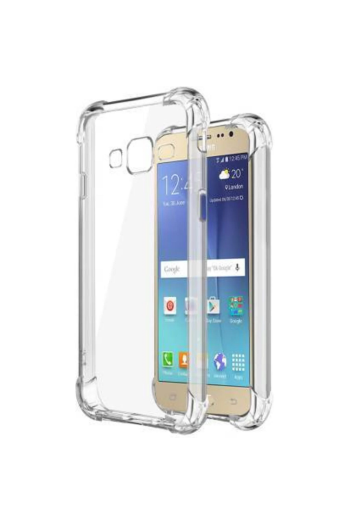 Samsung Galaxy j2 Prime Şeffaf Airbag Antishock Köşe Korumalı Silikon Kılıf