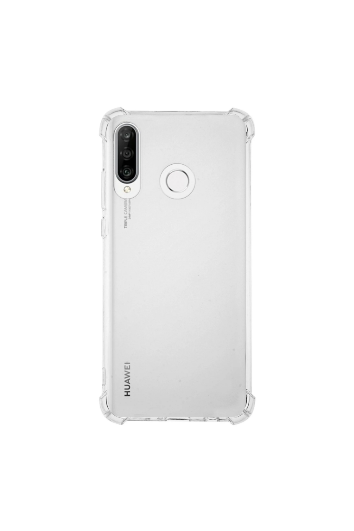 Huawei P30 Lite Kapak Köşe Korumalı AirBag Antishock Şeffaf Silikon Kılıf