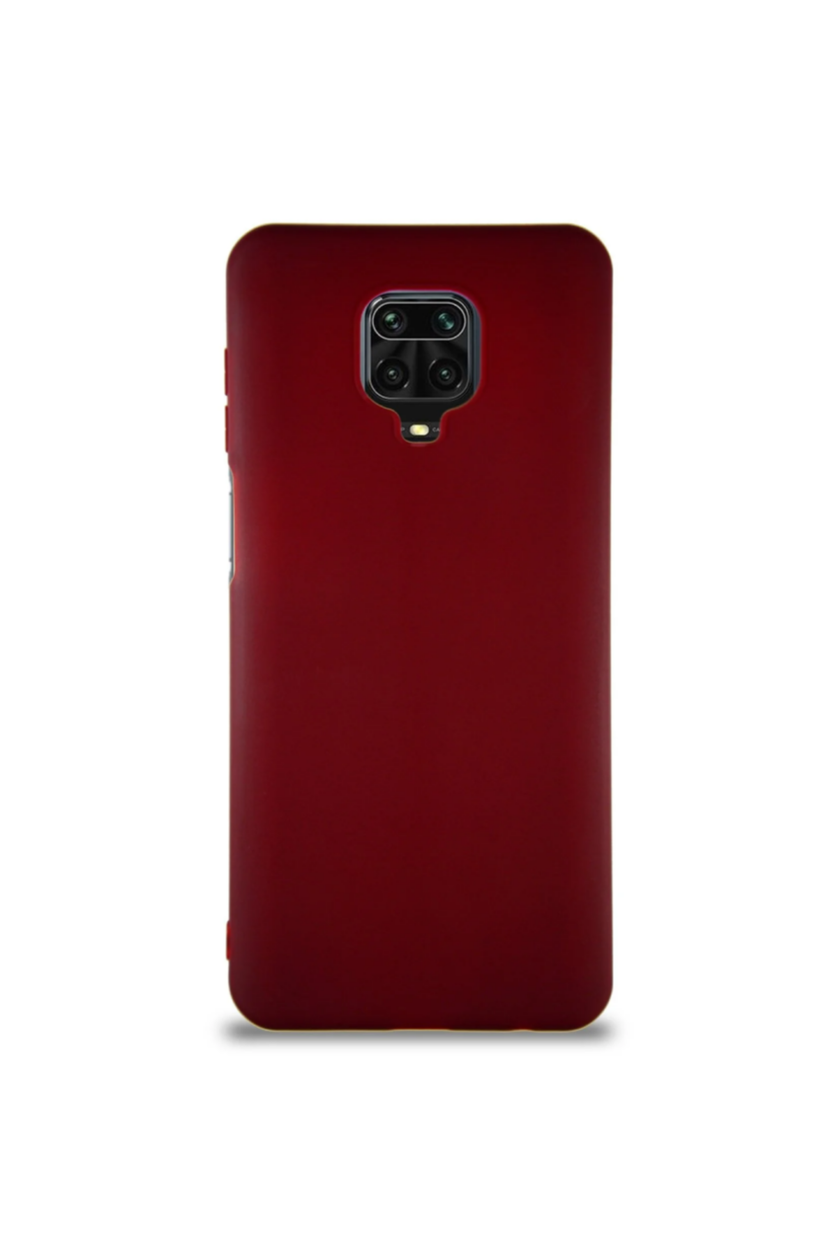 Xiaomi Redmi Note 9S Soft Premier Renkli Silikon Kapak - Mürdüm