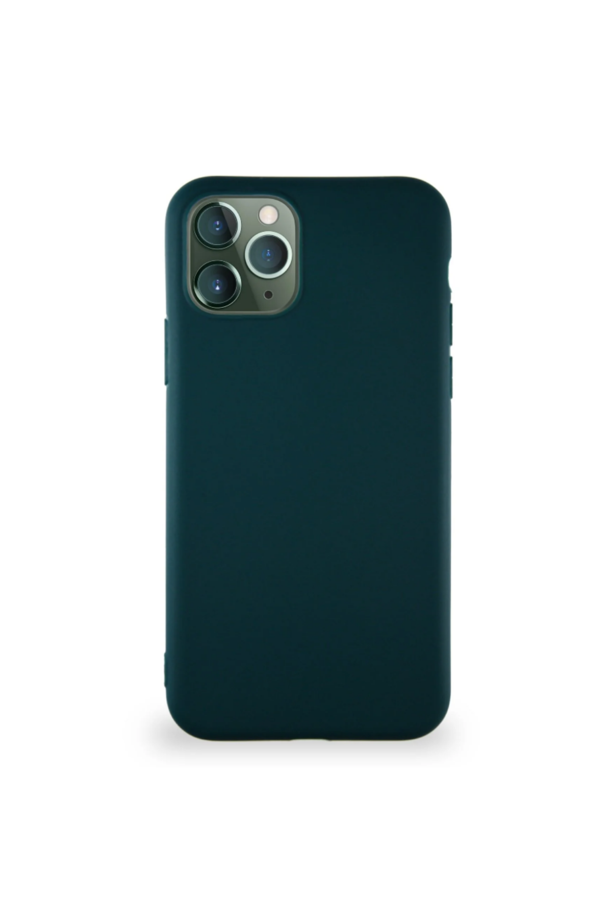 Apple iPhone 11 Pro Soft Premier Renkli Silikon Kapak - Yeşil