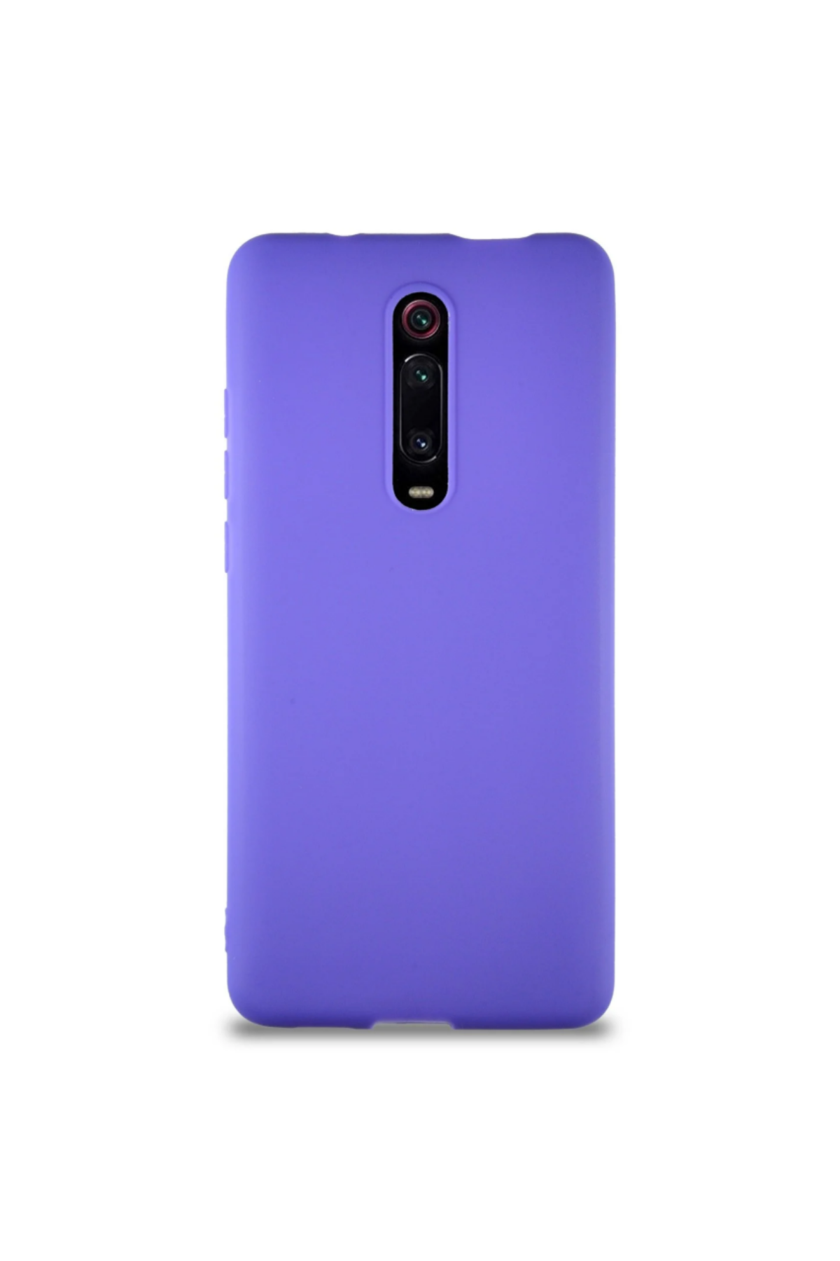 Xiaomi Mi 9T Soft Premier Renkli Silikon Kapak - Mor