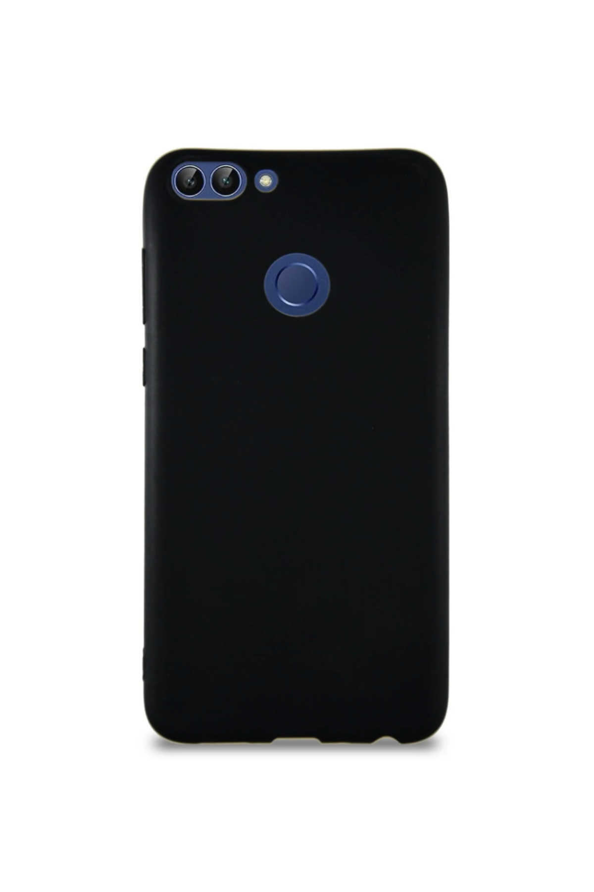 Huawei P Smart Soft Premier Renkli Silikon Kapak - Siyah