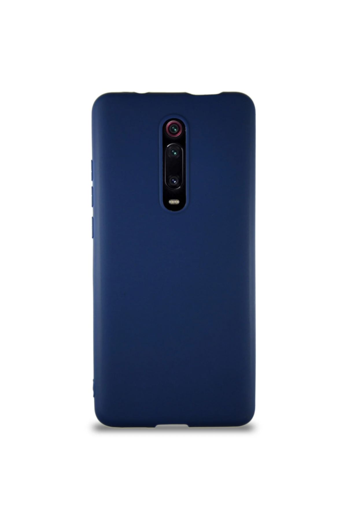 Xiaomi Mi 9T Soft Premier Renkli Silikon Kapak - Lacivert