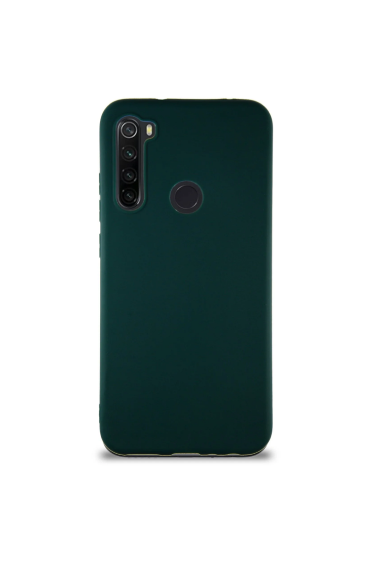 Xiaomi Redmi Note 8 Soft Premier Renkli Silikon Kapak - Yeşil