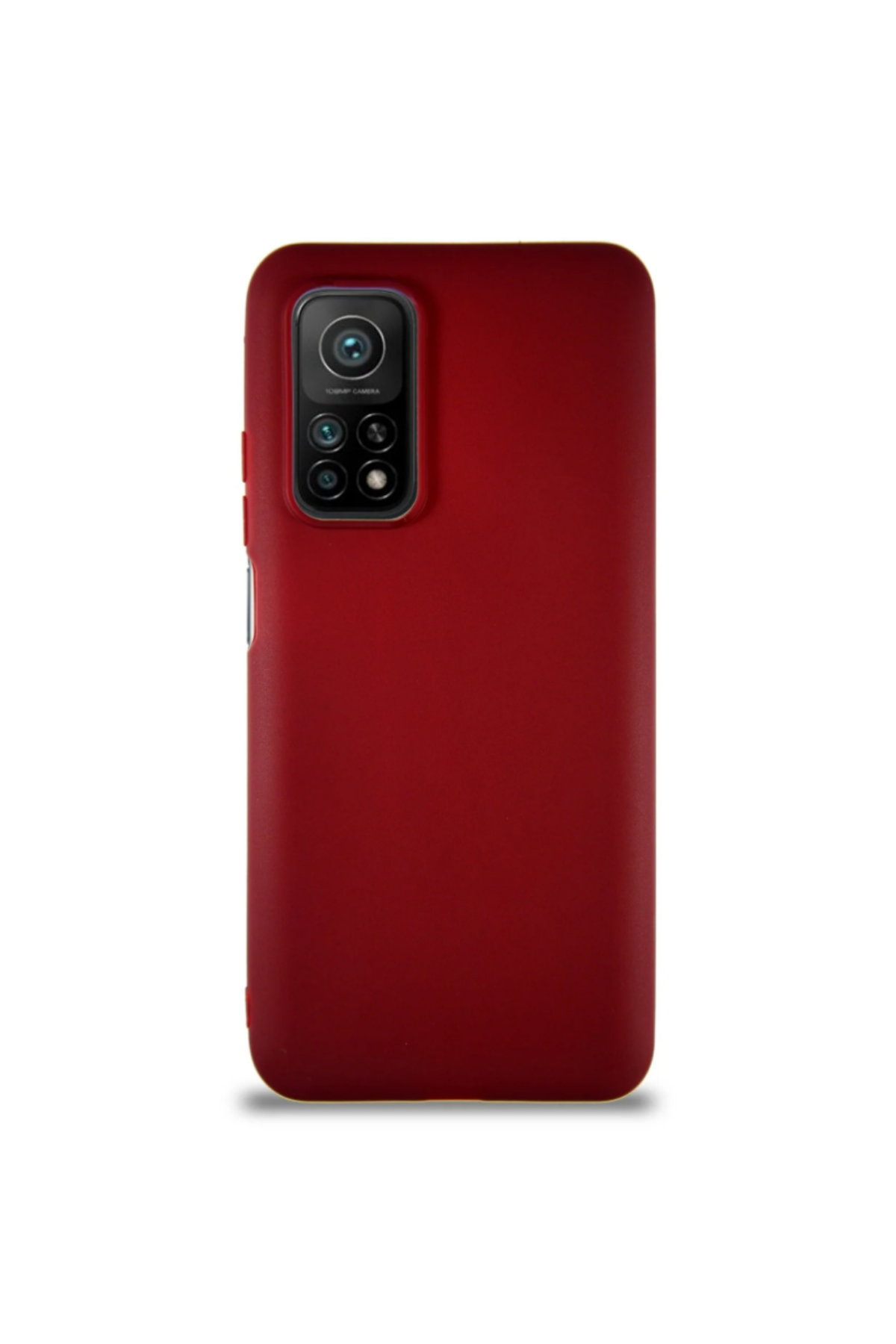 Xiaomi Mi 10T Soft Premier Renkli Silikon Kapak - Mürdüm