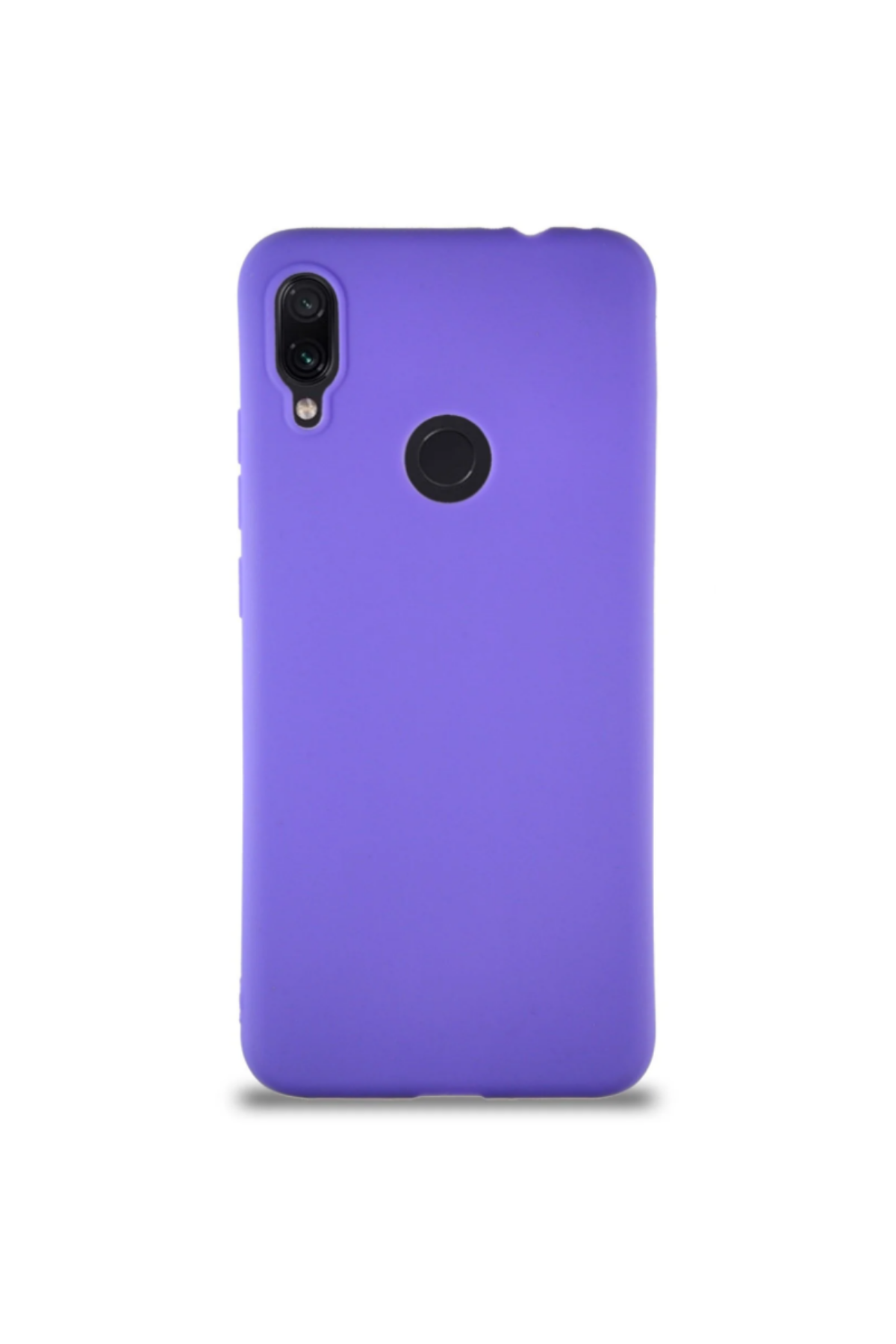 Xiaomi Redmi Note 7 Pro Soft Premier Renkli Silikon Kapak - Mor