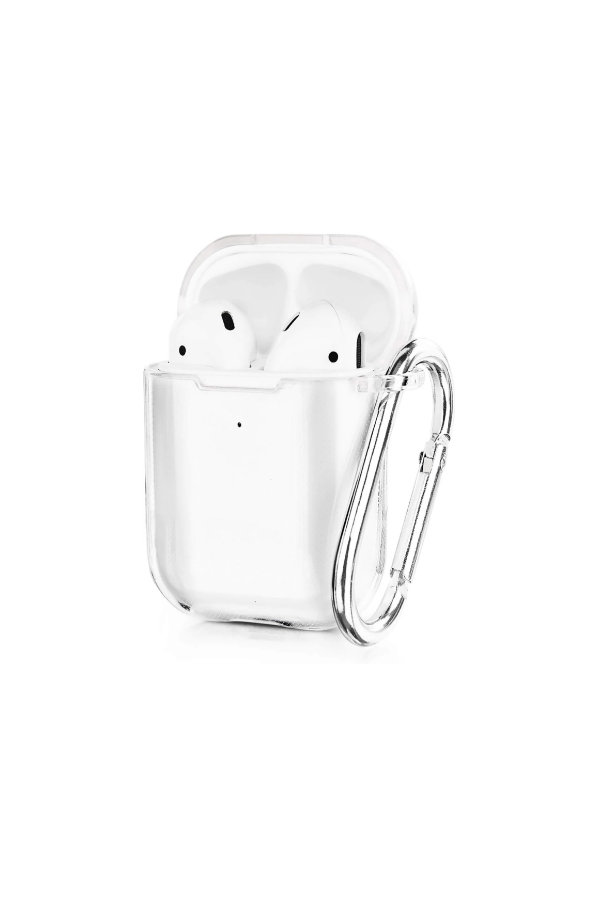 Apple Airpods 1. Nesil ile Uyumlu Şeffaf Silikon Kılıf