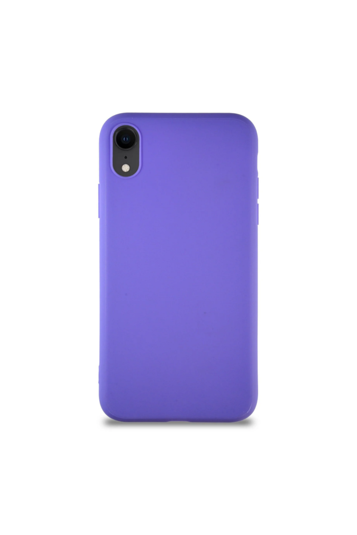 Apple iPhone XR Soft Premier Renkli Silikon Kapak - Mor