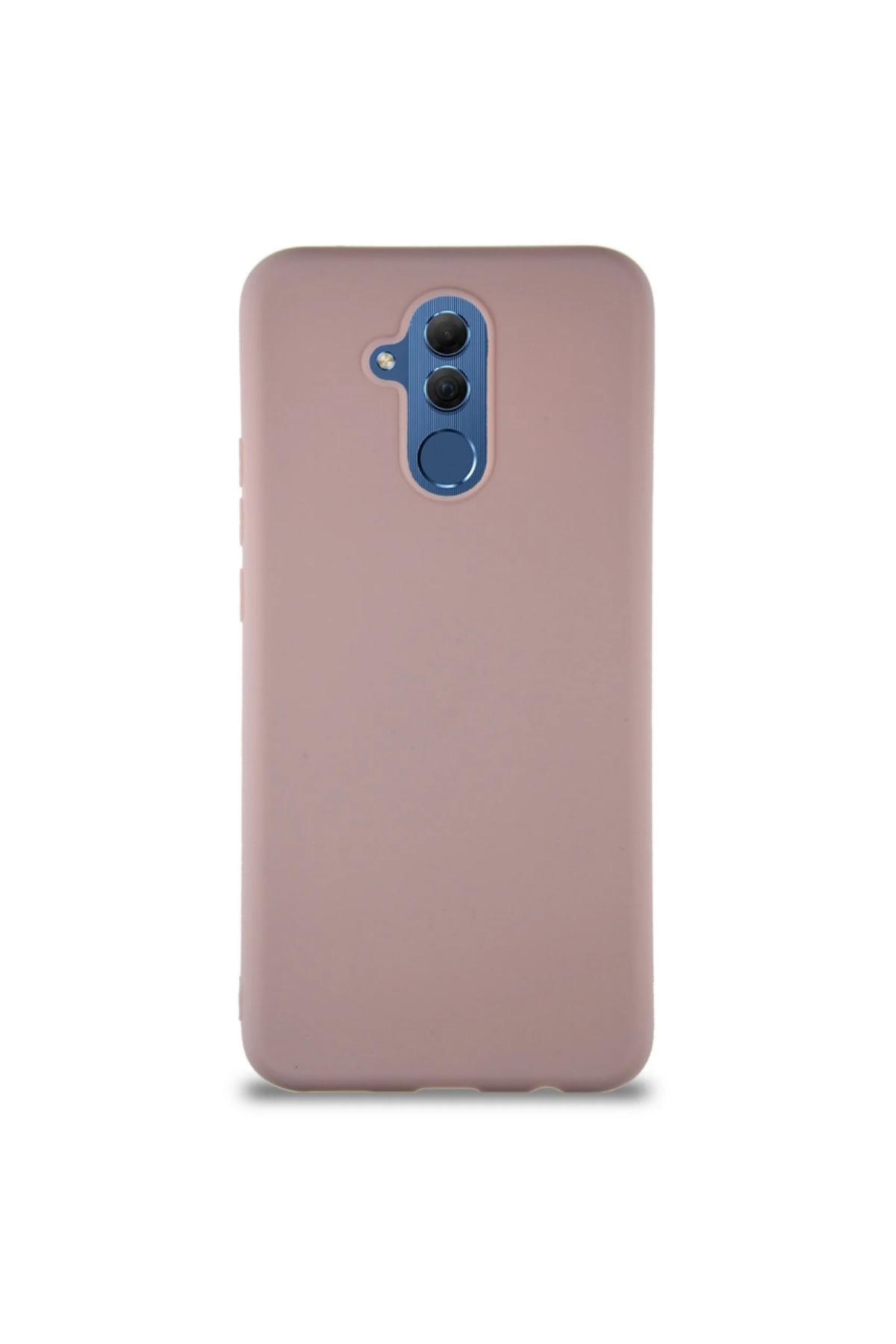 Huawei Mate 20 Lite Soft Premier Renkli Silikon Kapak - Pudra