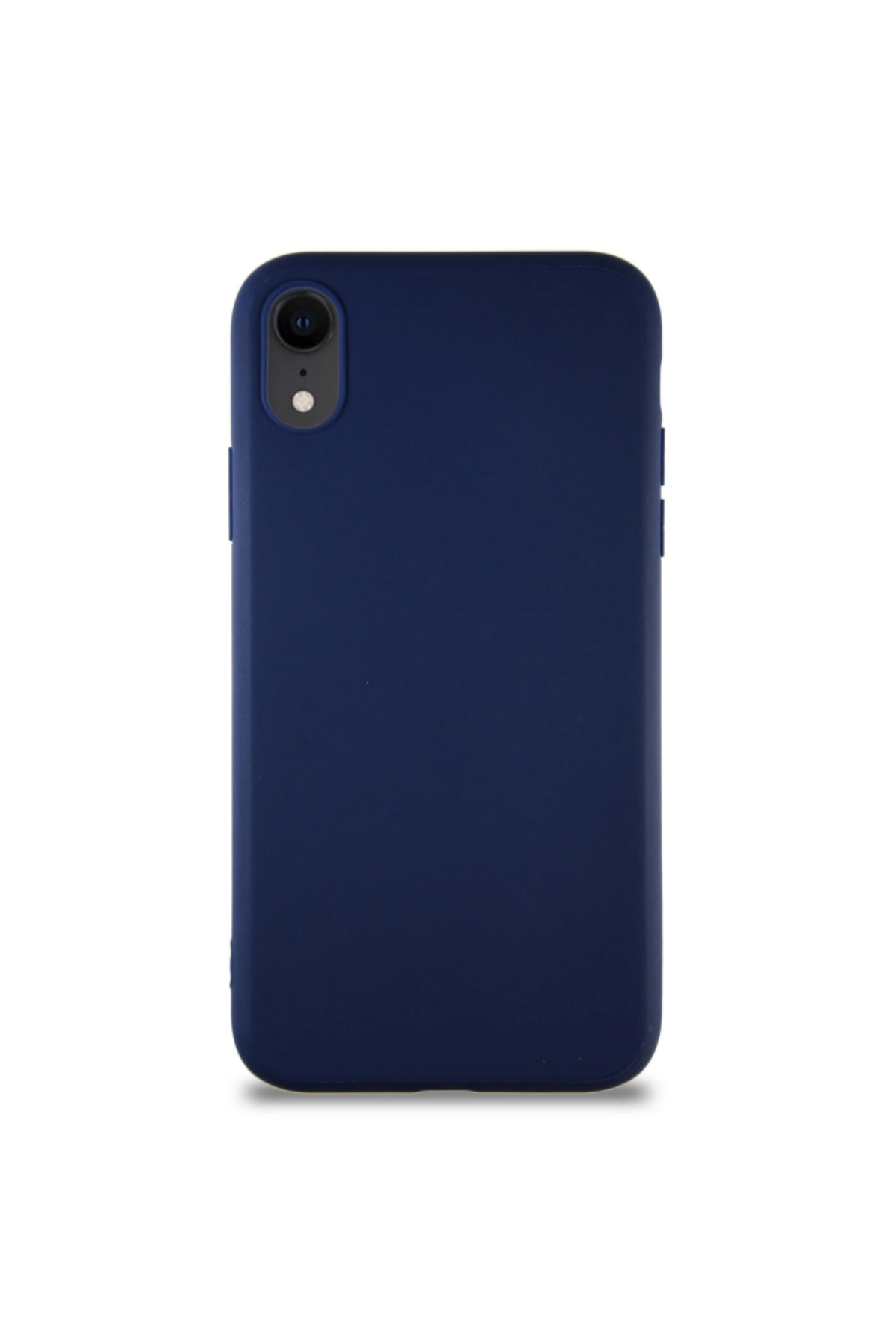 Apple iPhone XR Soft Premier Renkli Silikon Kapak - Lacivert