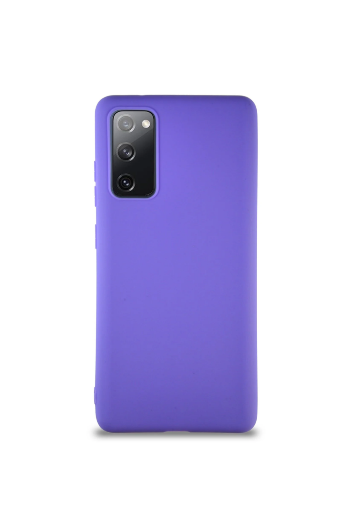Samsung Galaxy S20 FE Soft Premier Renkli Silikon Kapak - Mor