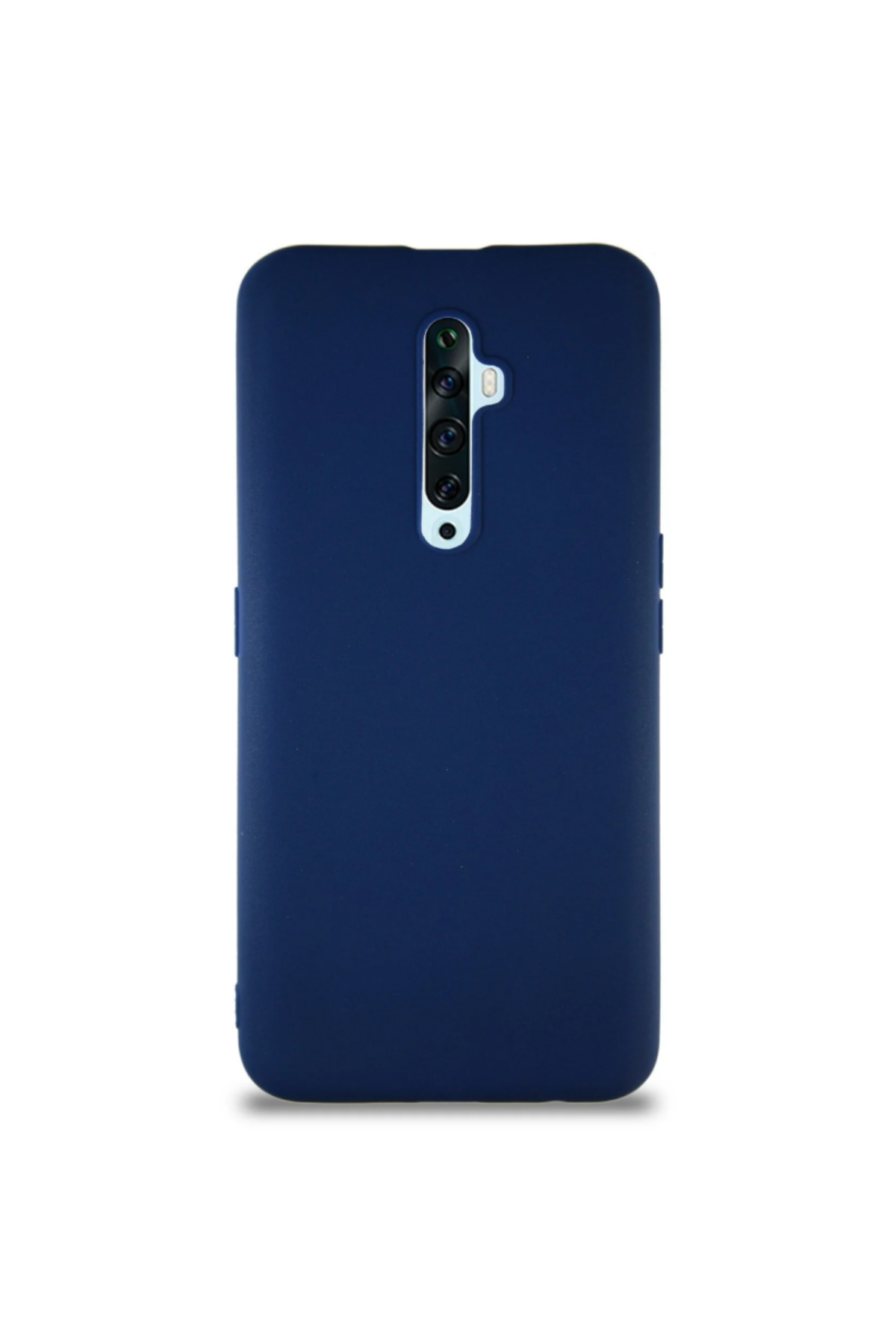 Oppo Reno 2Z Soft Premier Renkli Silikon Kapak - Lacivert