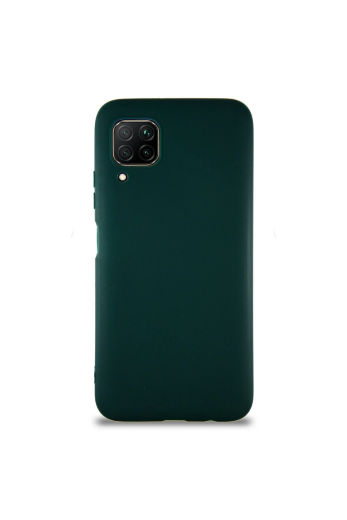 Huawei P40 Lite Soft Premier Renkli Silikon Kapak - Yeşil