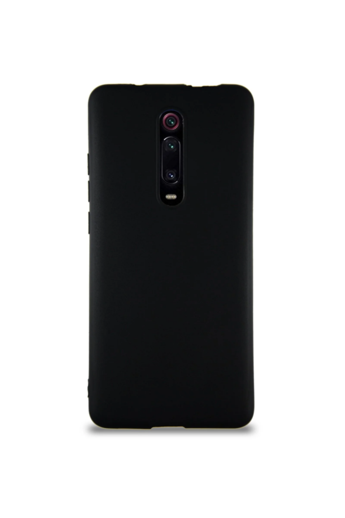 Xiaomi Mi 9T Soft Premier Renkli Silikon Kapak - Siyah
