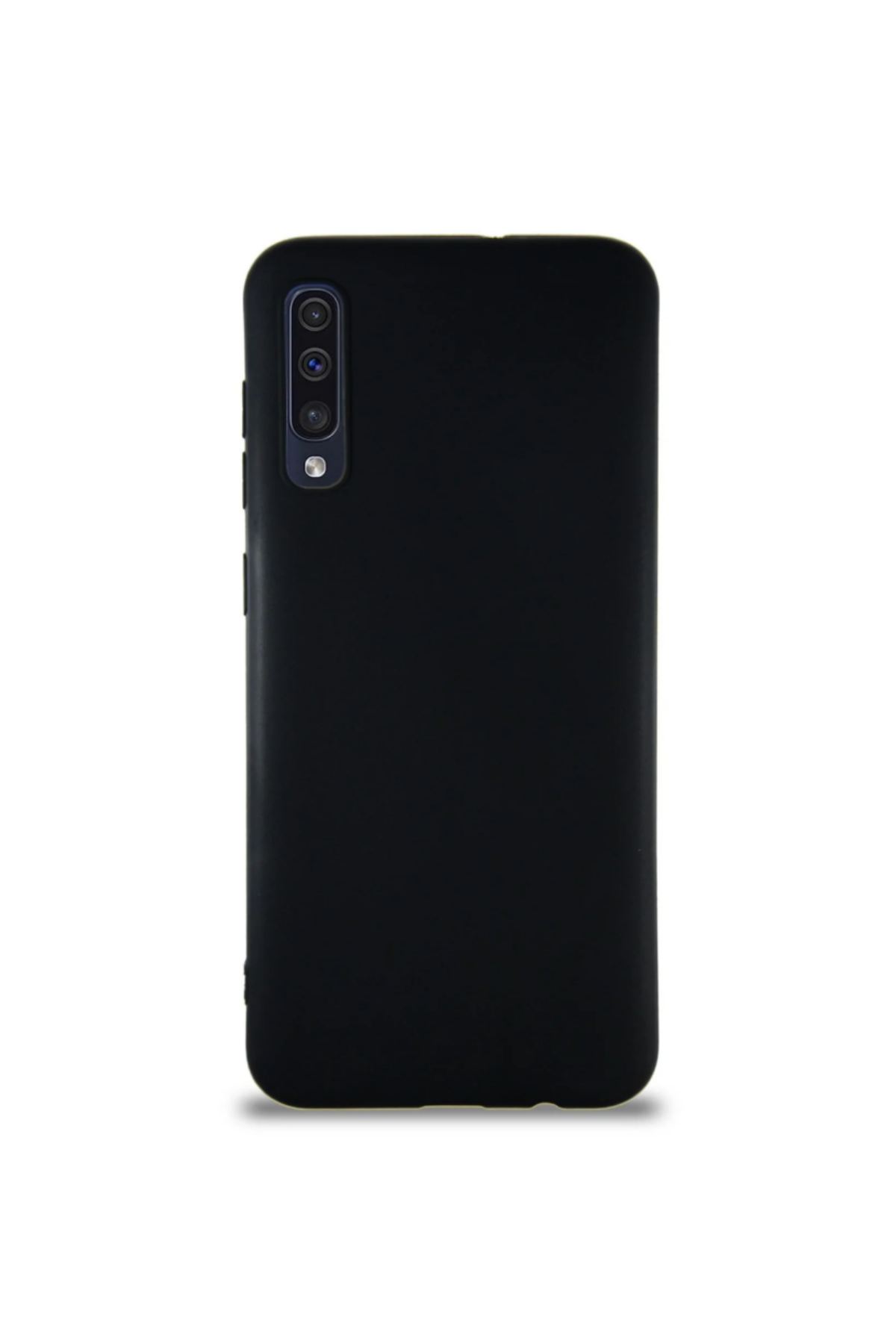 Samsung Galaxy A50S Soft Premier Renkli Silikon Kapak - Siyah