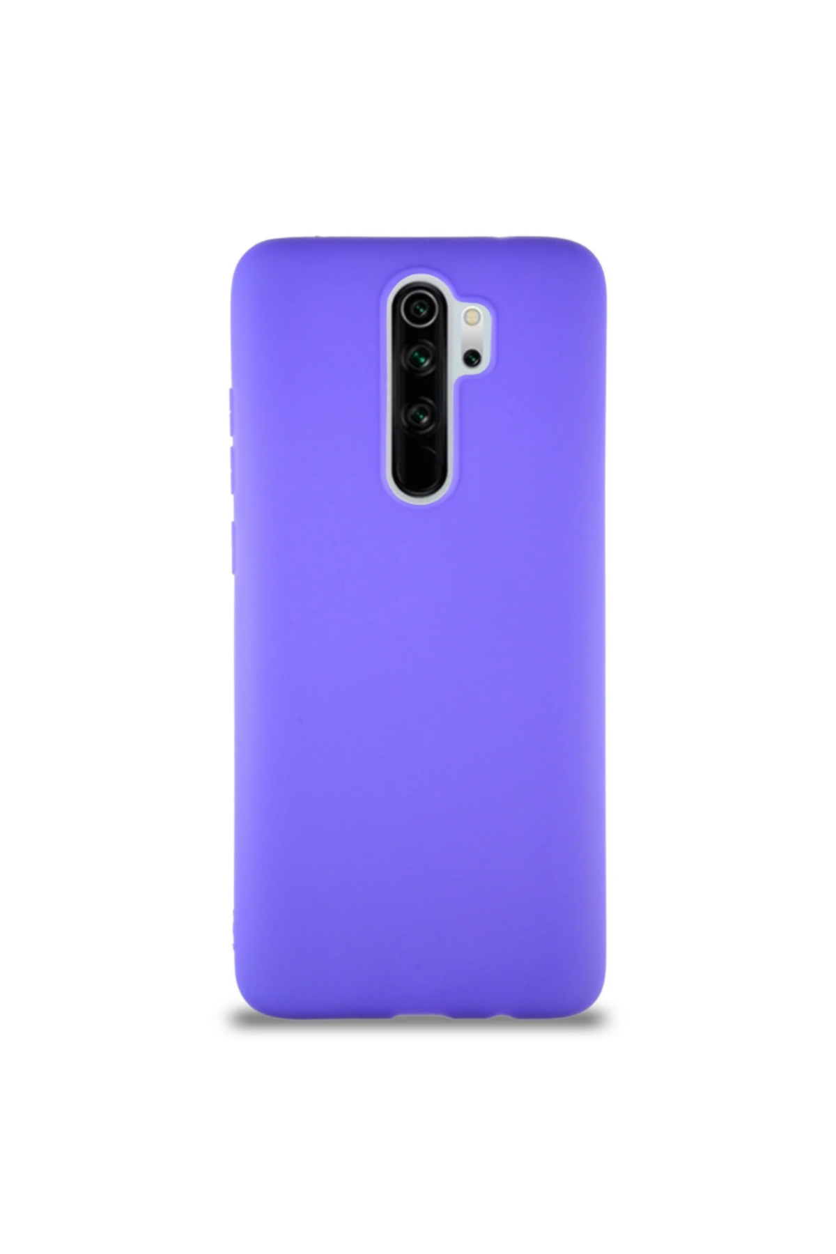 Xiaomi Redmi Note 8 Pro Soft Premier Renkli Silikon Kapak - Mor