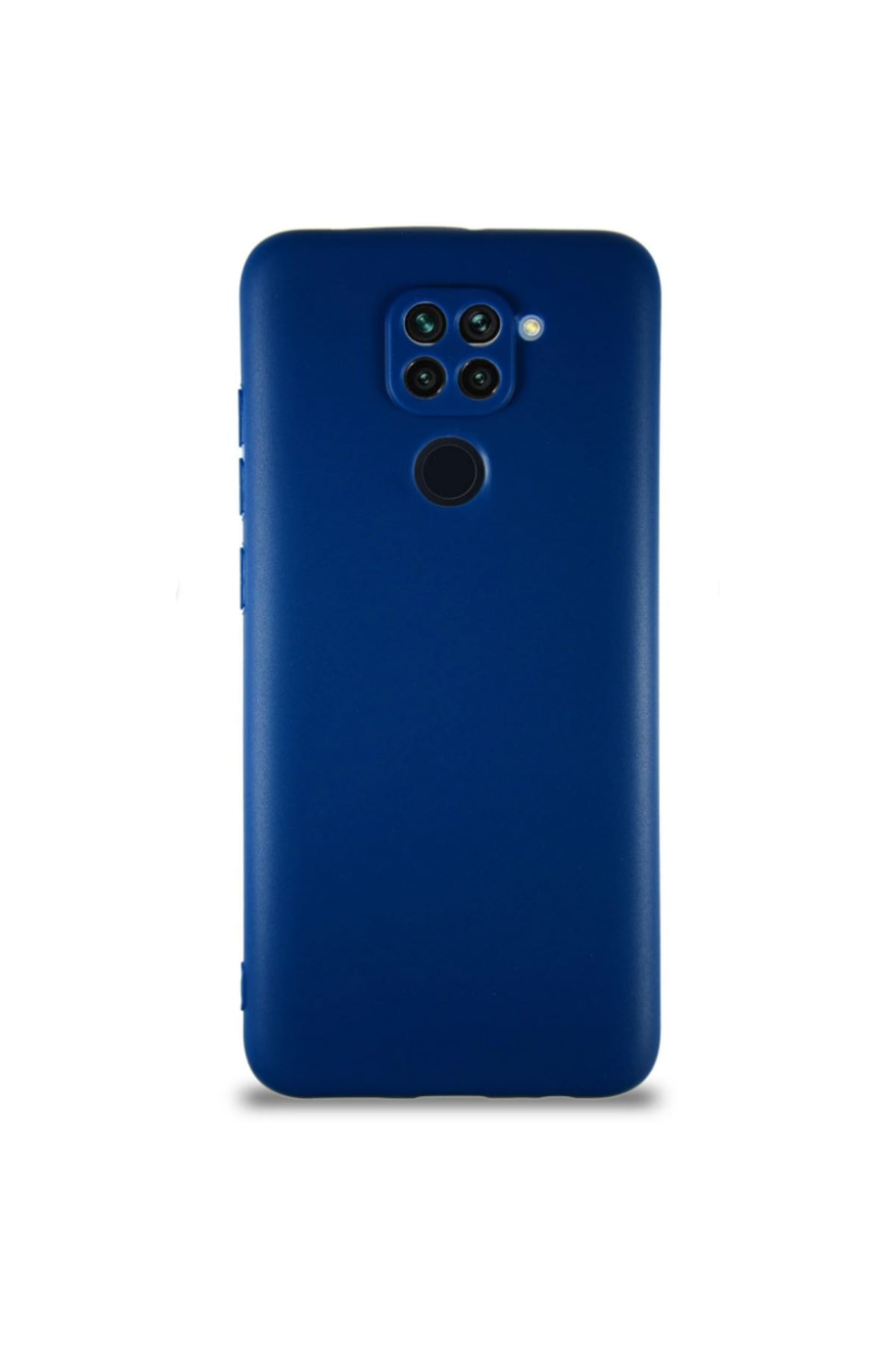 Xiaomi Redmi Note 9 Soft Premier Renkli Silikon Kapak - Lacivert