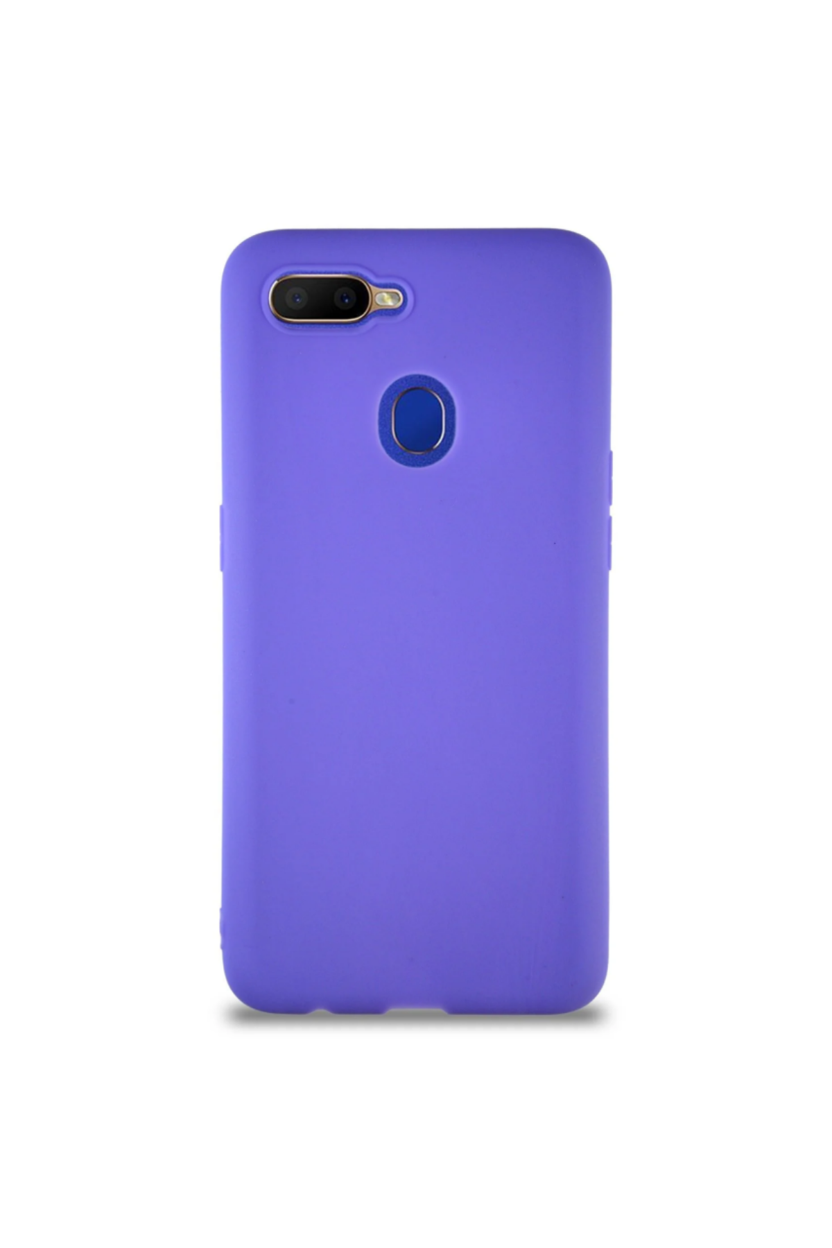 Oppo A5S Soft Premier Renkli Silikon Kapak - Mor