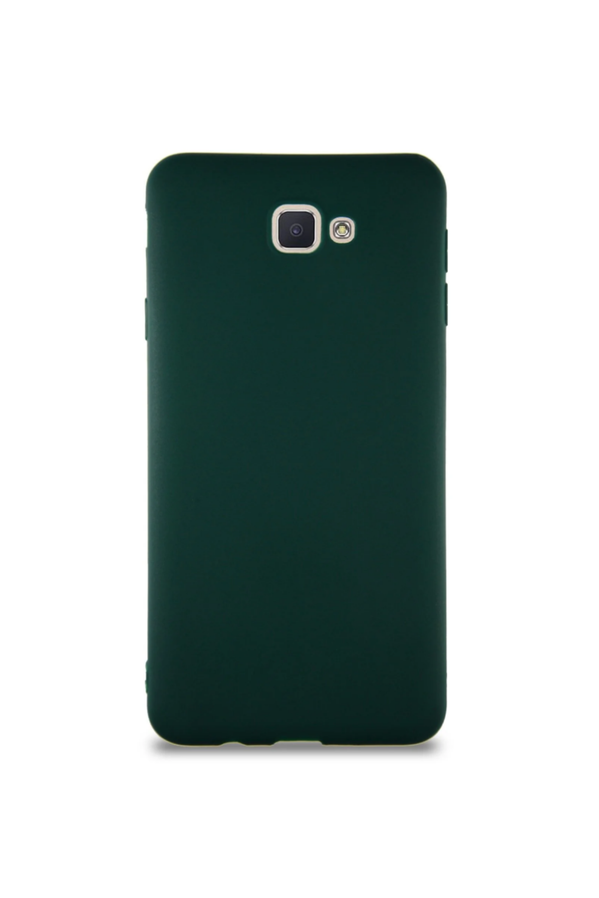 Samsung Galaxy J7 Prime Soft Premier Renkli Silikon Kapak - Yeşil