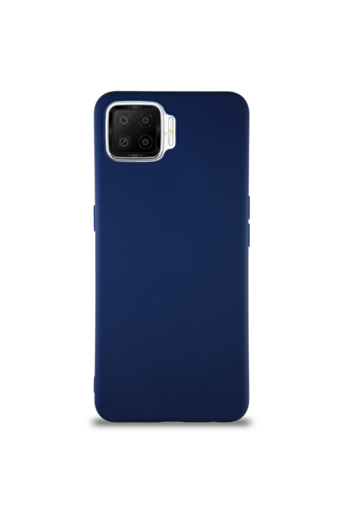 Oppo A73 Soft Premier Renkli Silikon Kapak - Lacivert