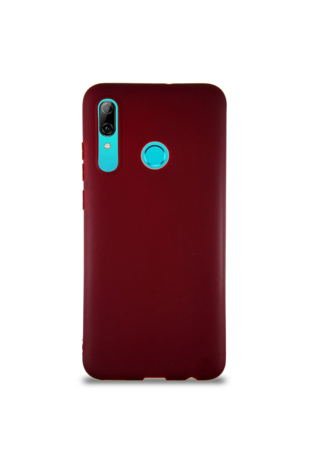 Huawei P Smart 2019 Soft Premier Renkli Silikon Kapak - Mürdüm