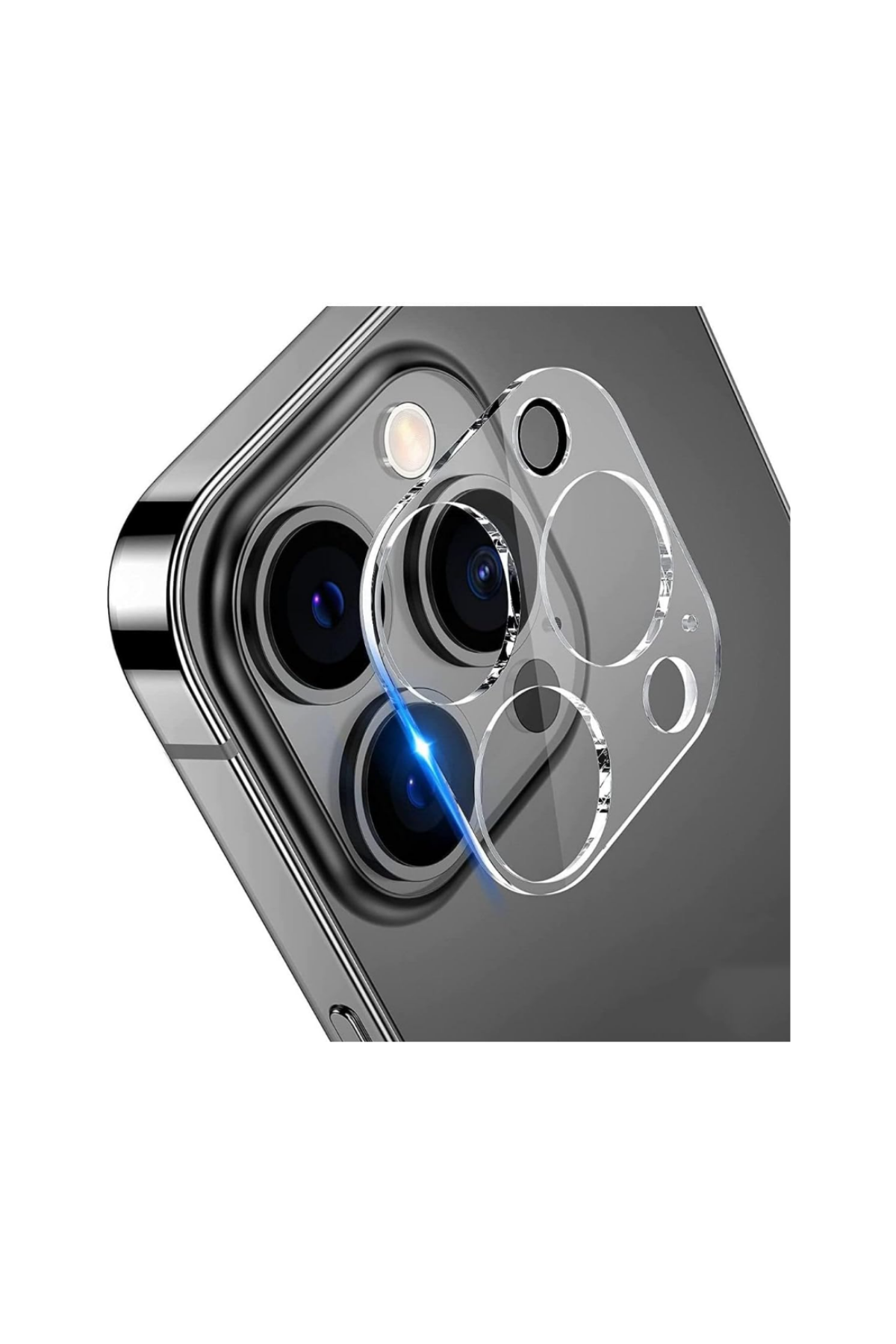 Apple iPhone 13 Pro Max İle Uyumlu Kamera Lensi Koruma Camı