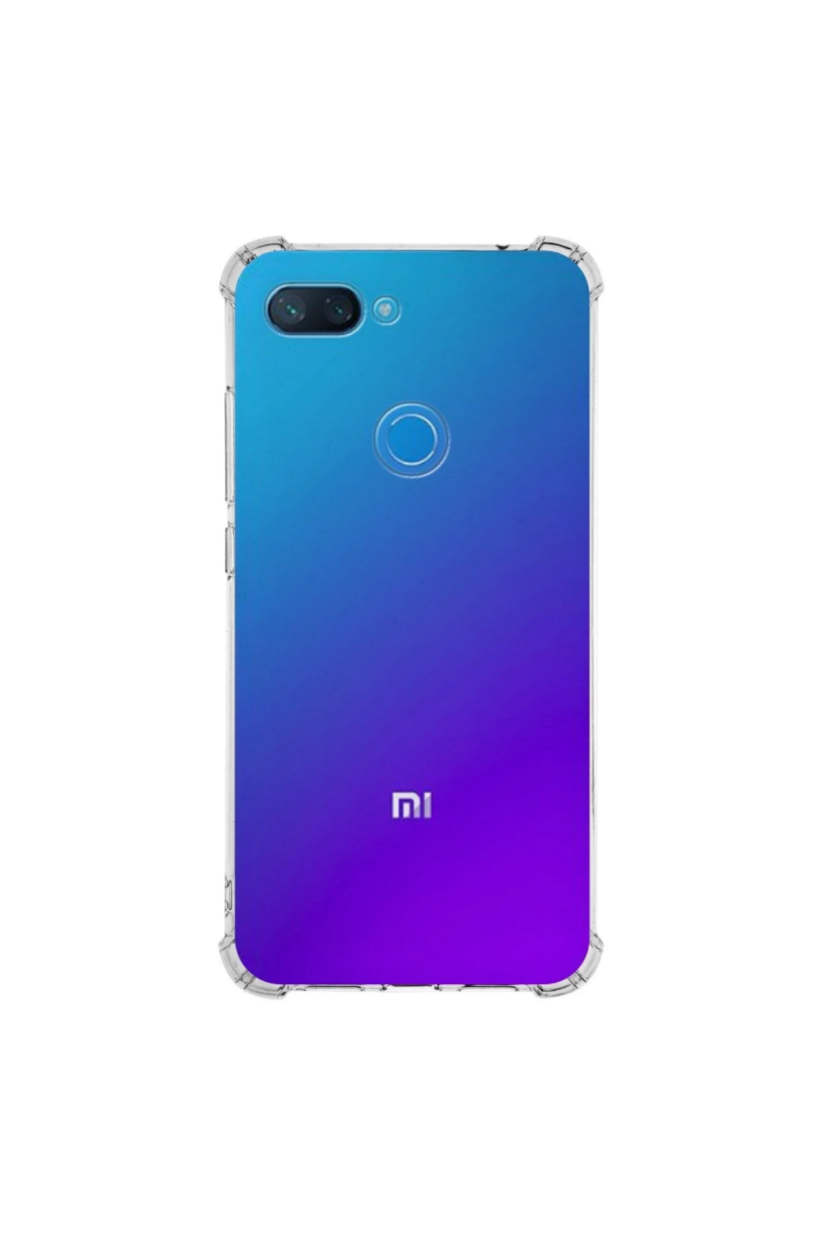 Xiaomi Mi 8 Lite Kapak Köşe Korumalı AirBag Antishock Şeffaf Silikon Kılıf