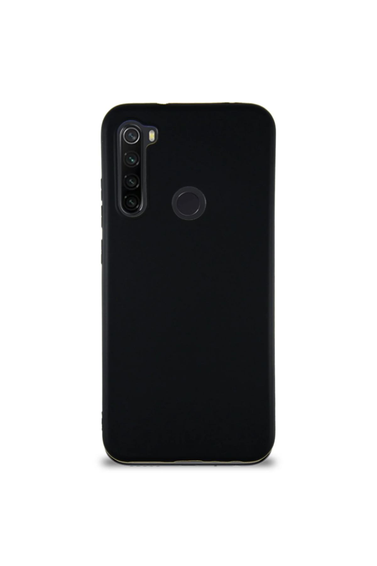 Xiaomi Redmi Note 8 Soft Premier Renkli Silikon Kapak - Siyah