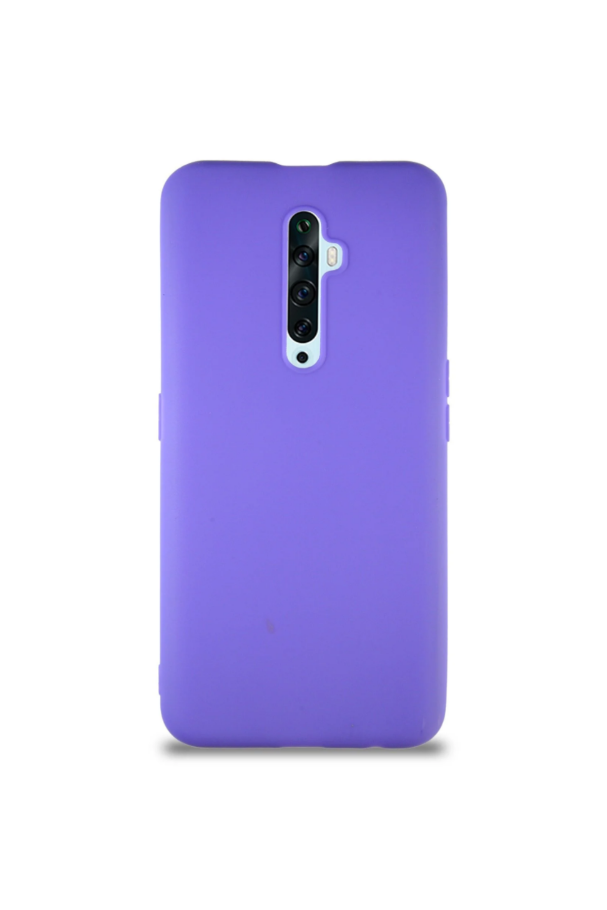 Oppo Reno 2Z Soft Premier Renkli Silikon Kapak - Mor