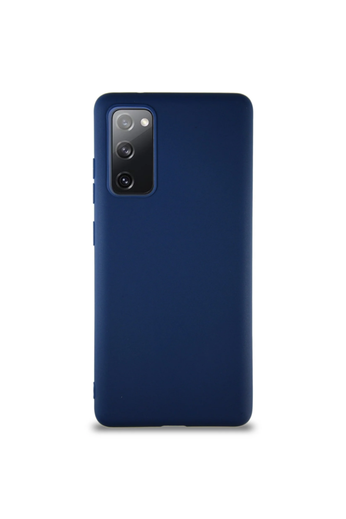 Samsung Galaxy S20 FE Soft Premier Renkli Silikon Kapak - Lacivert