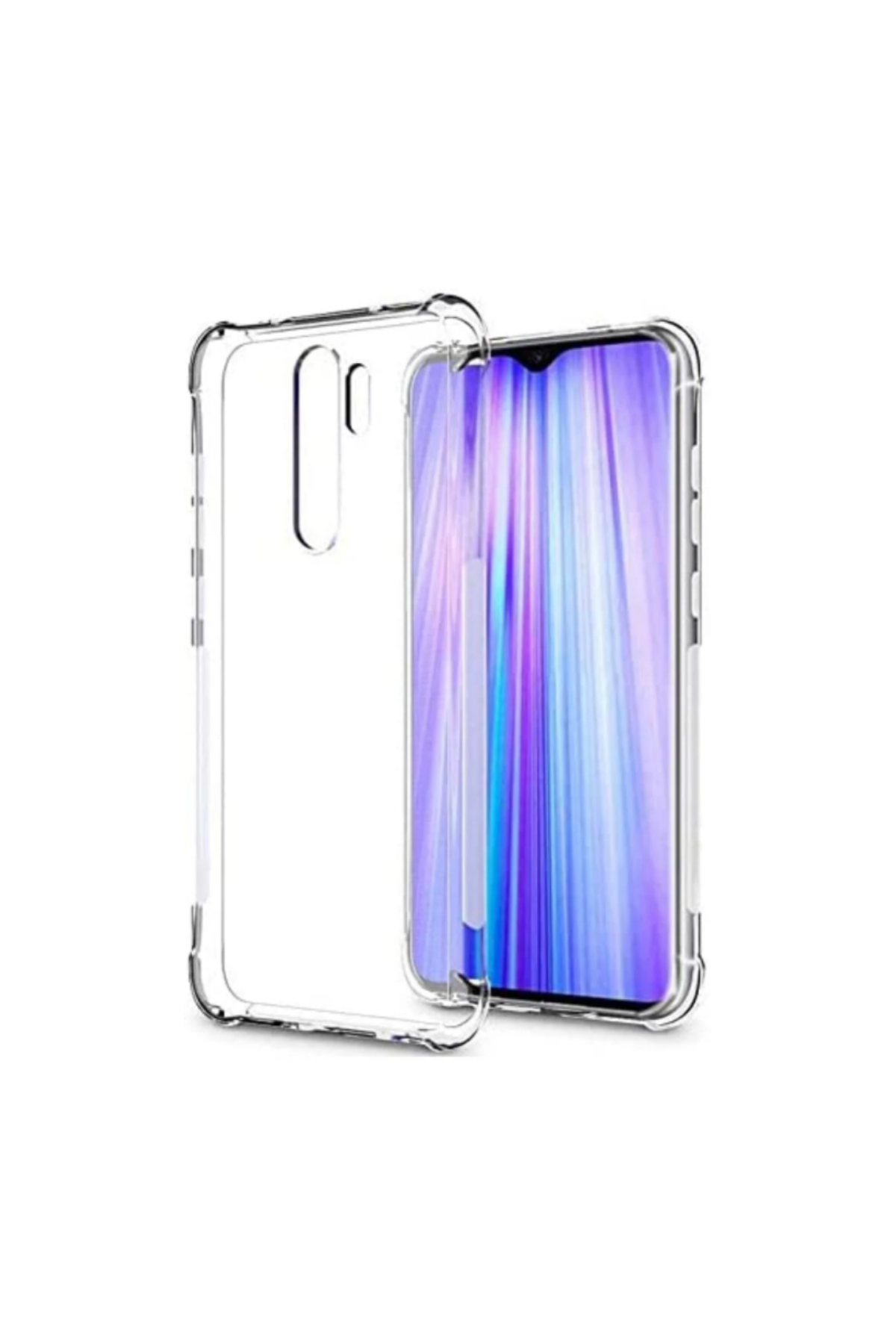 Oppo A5 2020 Kapak Köşe Korumalı AirBag Antishock Şeffaf Silikon Kılıf