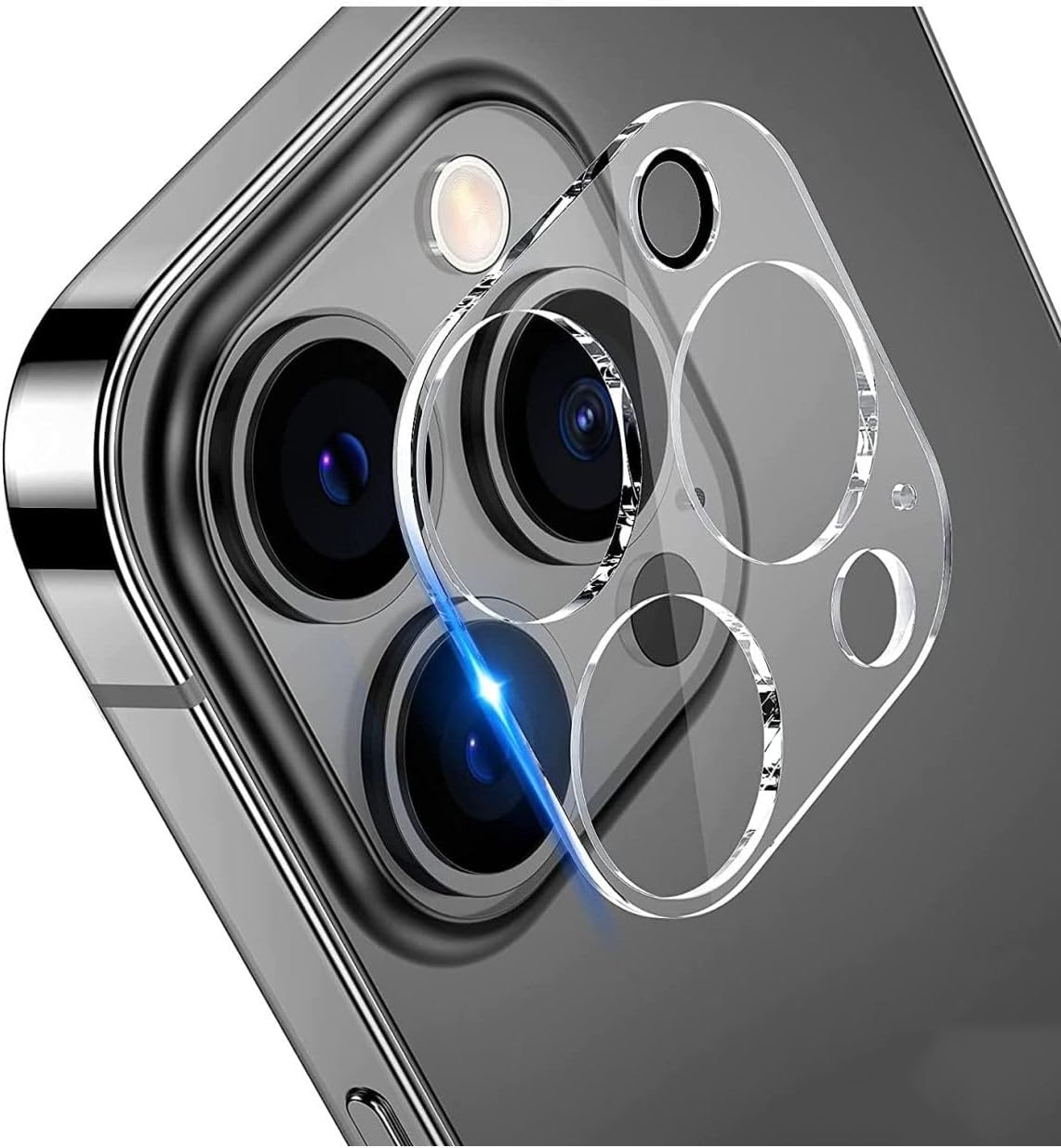 Apple iPhone 13 Pro İle Uyumlu Kamera Lensi Koruma Camı