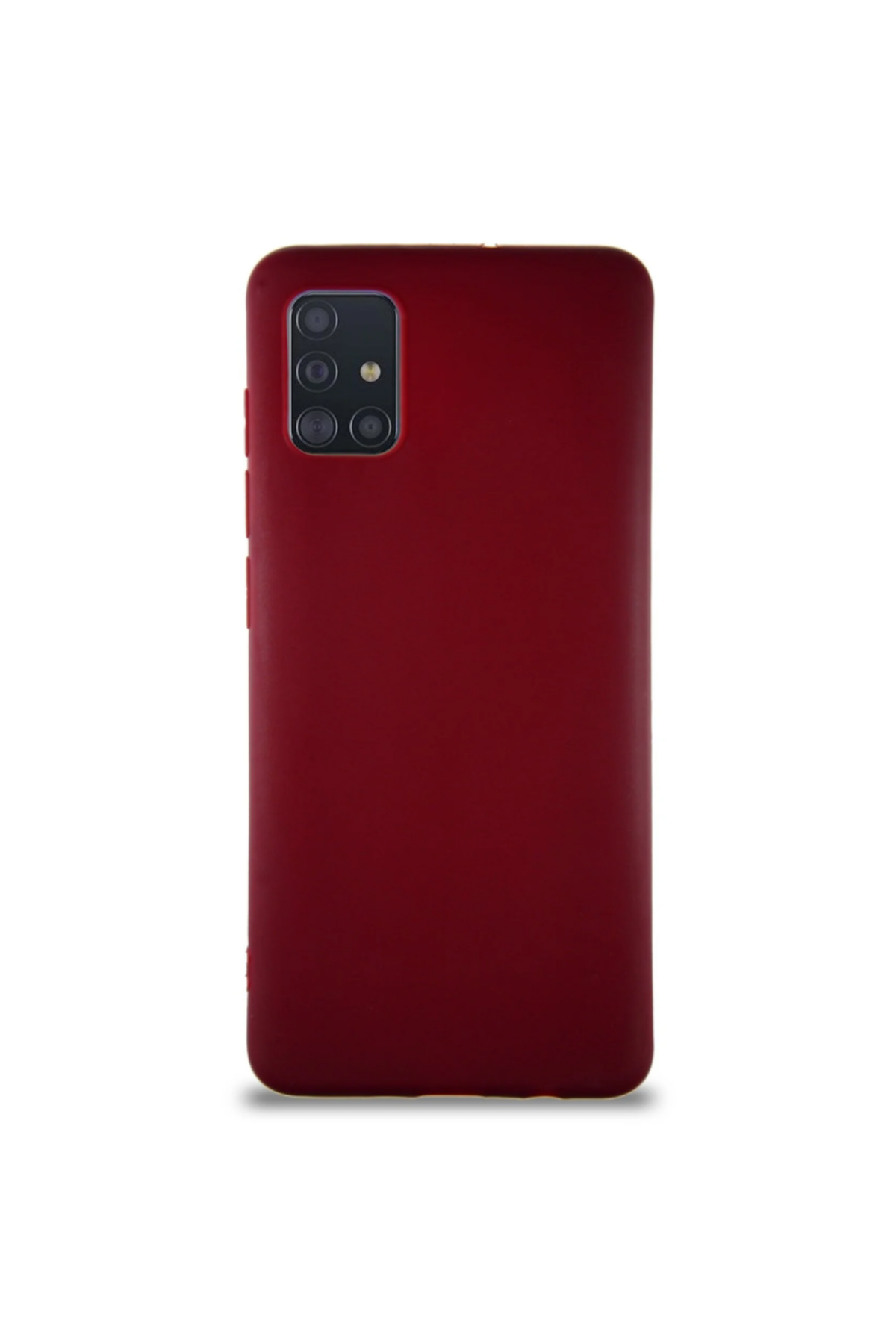 Samsung Galaxy M31S Soft Premier Renkli Silikon Kapak - Mürdüm