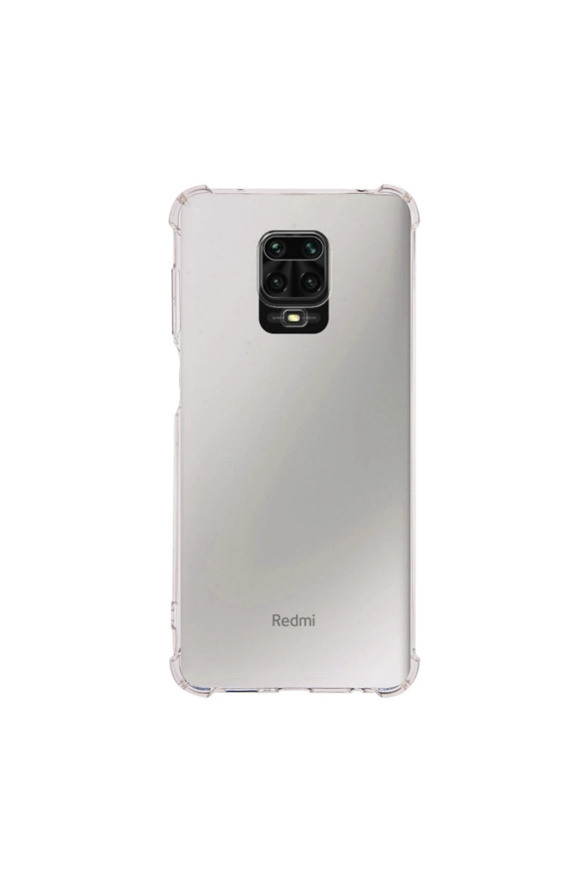 Xiaomi Redmi Note 9 Kapak Köşe Korumalı AirBag Antishock Şeffaf Silikon Kılıf